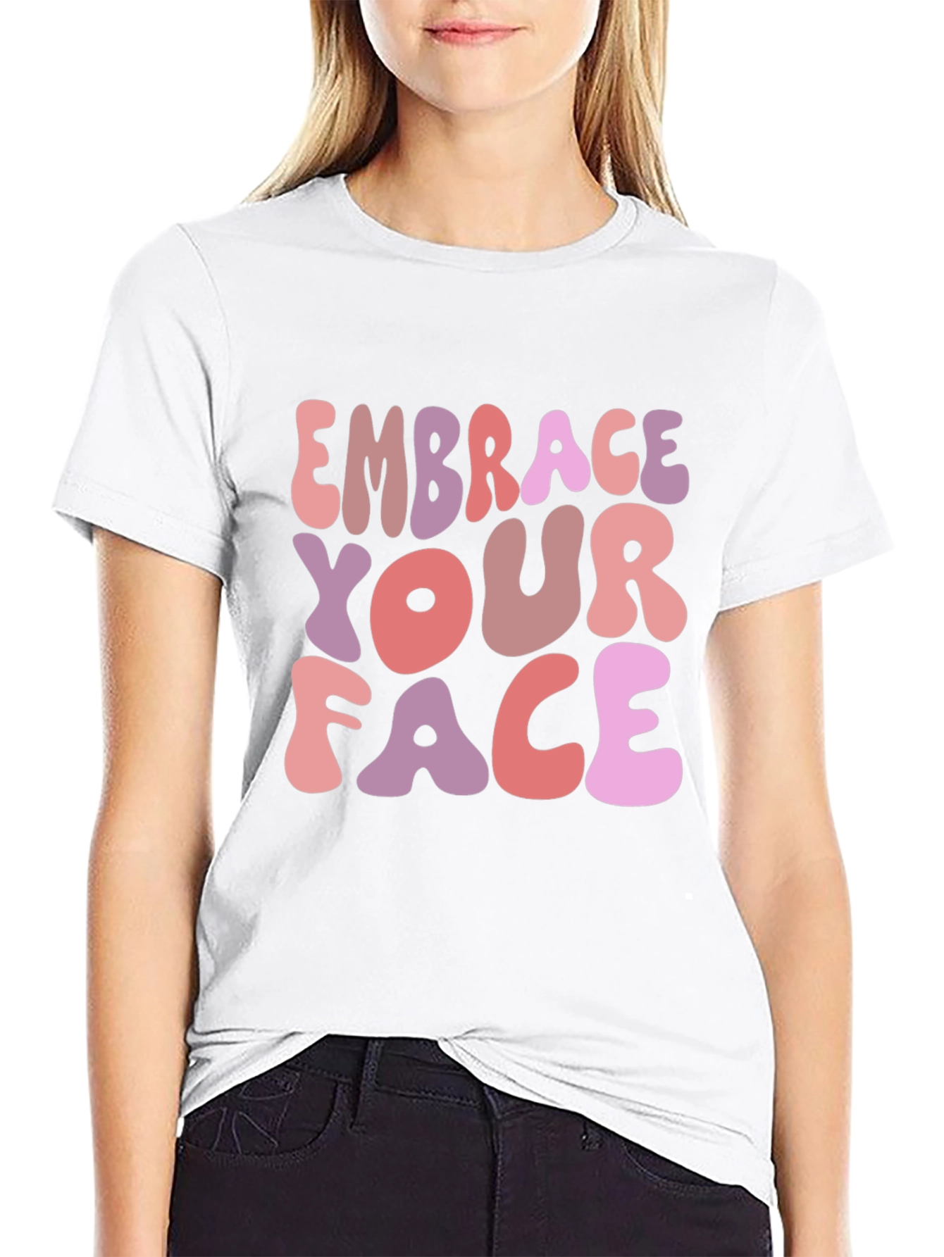 Embrace Your Face Graphic Tee