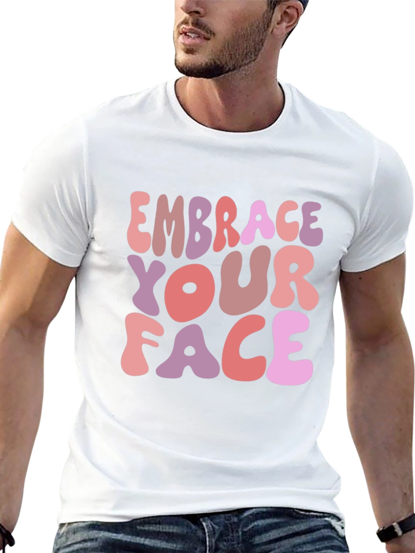 Embrace Your Face Graphic Tee