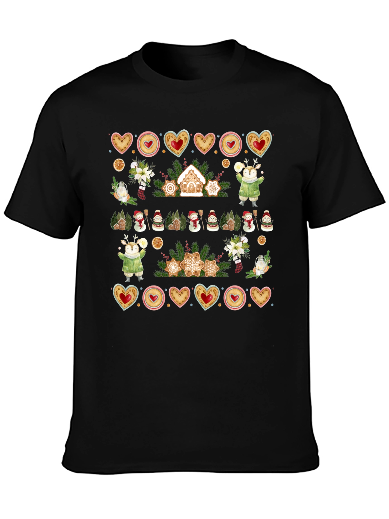 Festive Christmas Cookie T-Shirt