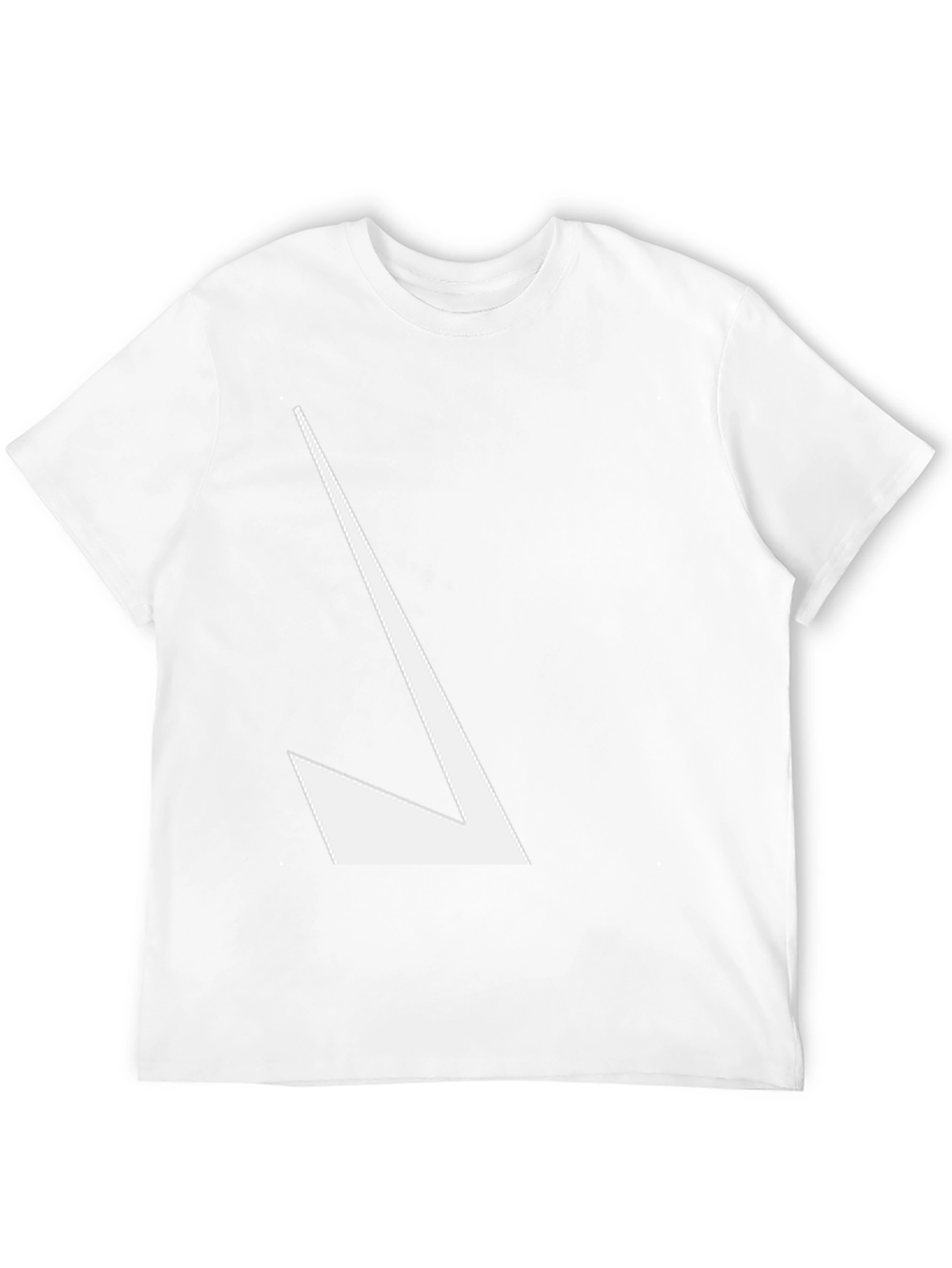 Modern Arrow Graphic Tee - Black Casual Shirt