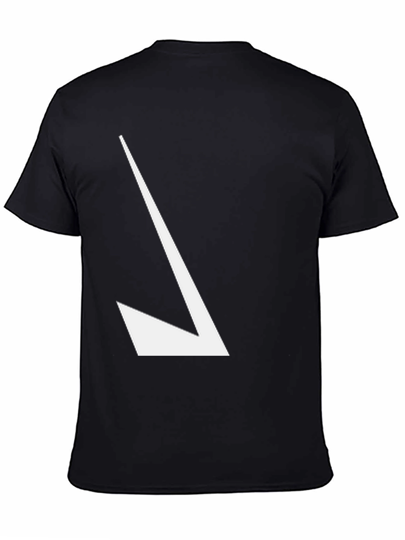 Modern Arrow Graphic Tee - Black Casual Shirt