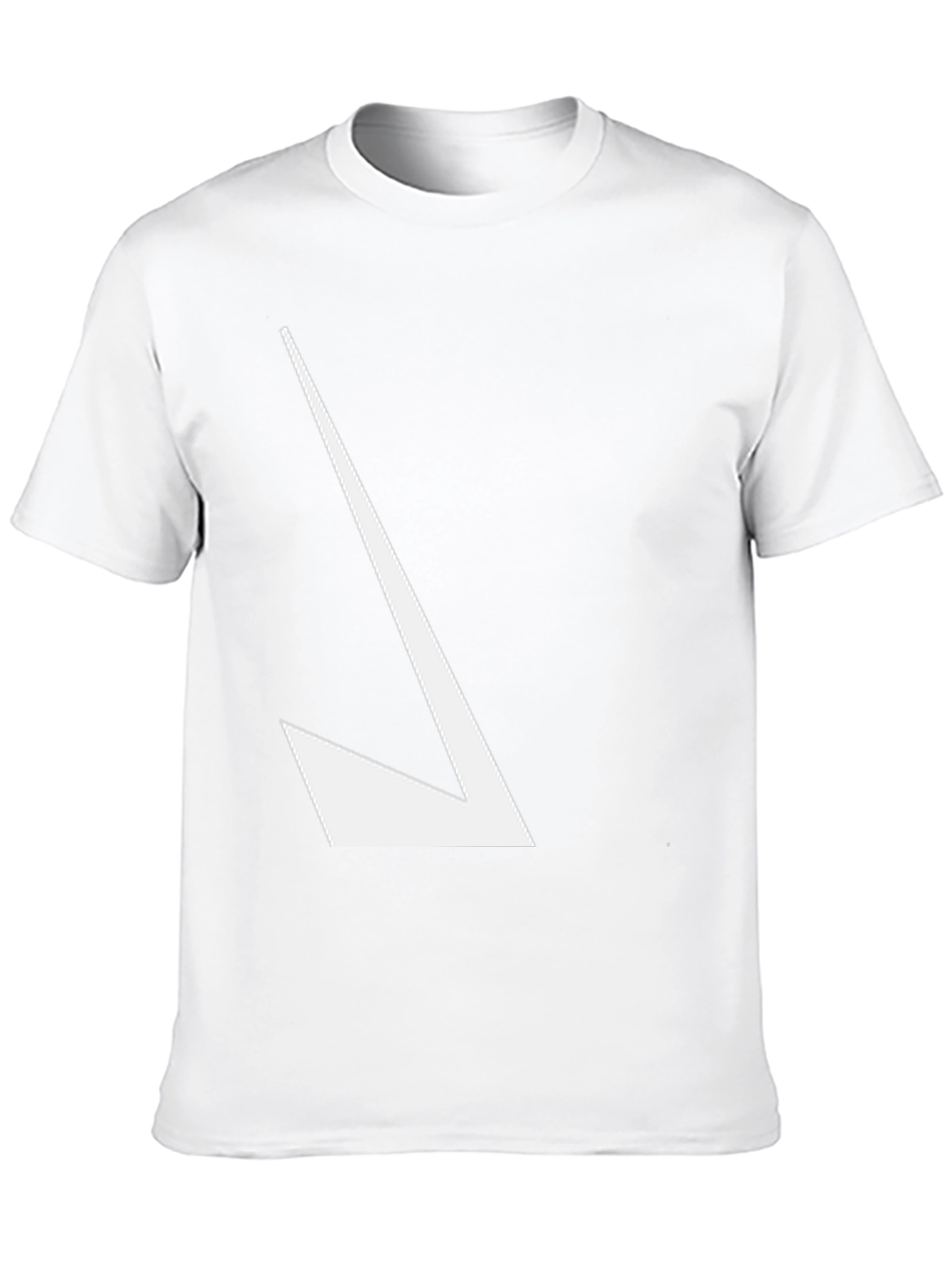 Modern Arrow Graphic Tee - Black Casual Shirt