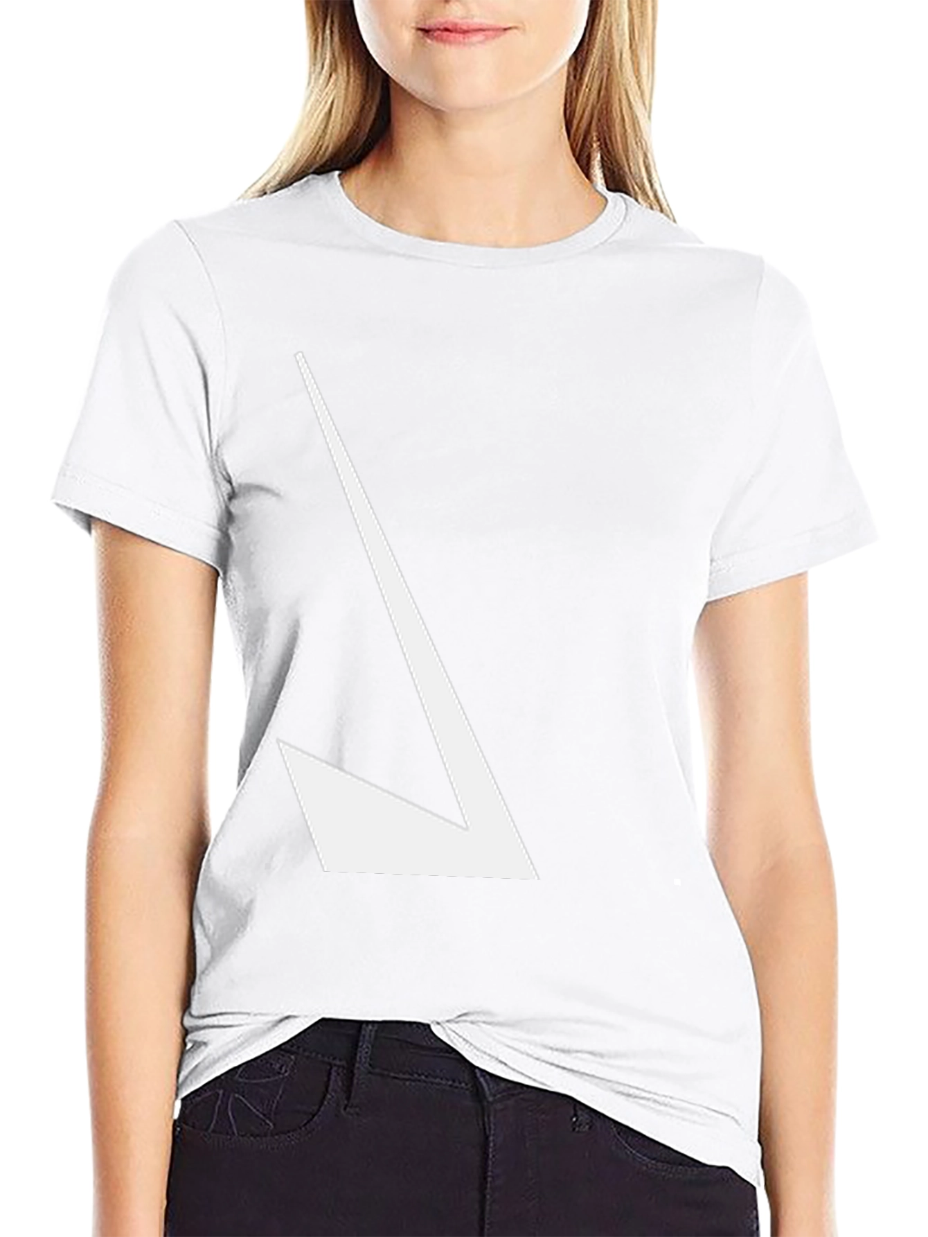 Modern Arrow Graphic Tee - Black Casual Shirt