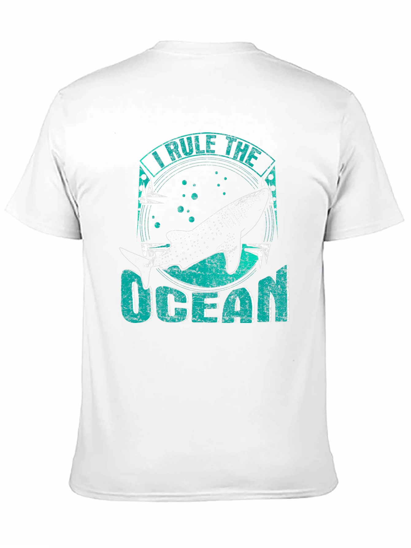 I Rule The Ocean Whale Shark Graphic T-Shirt