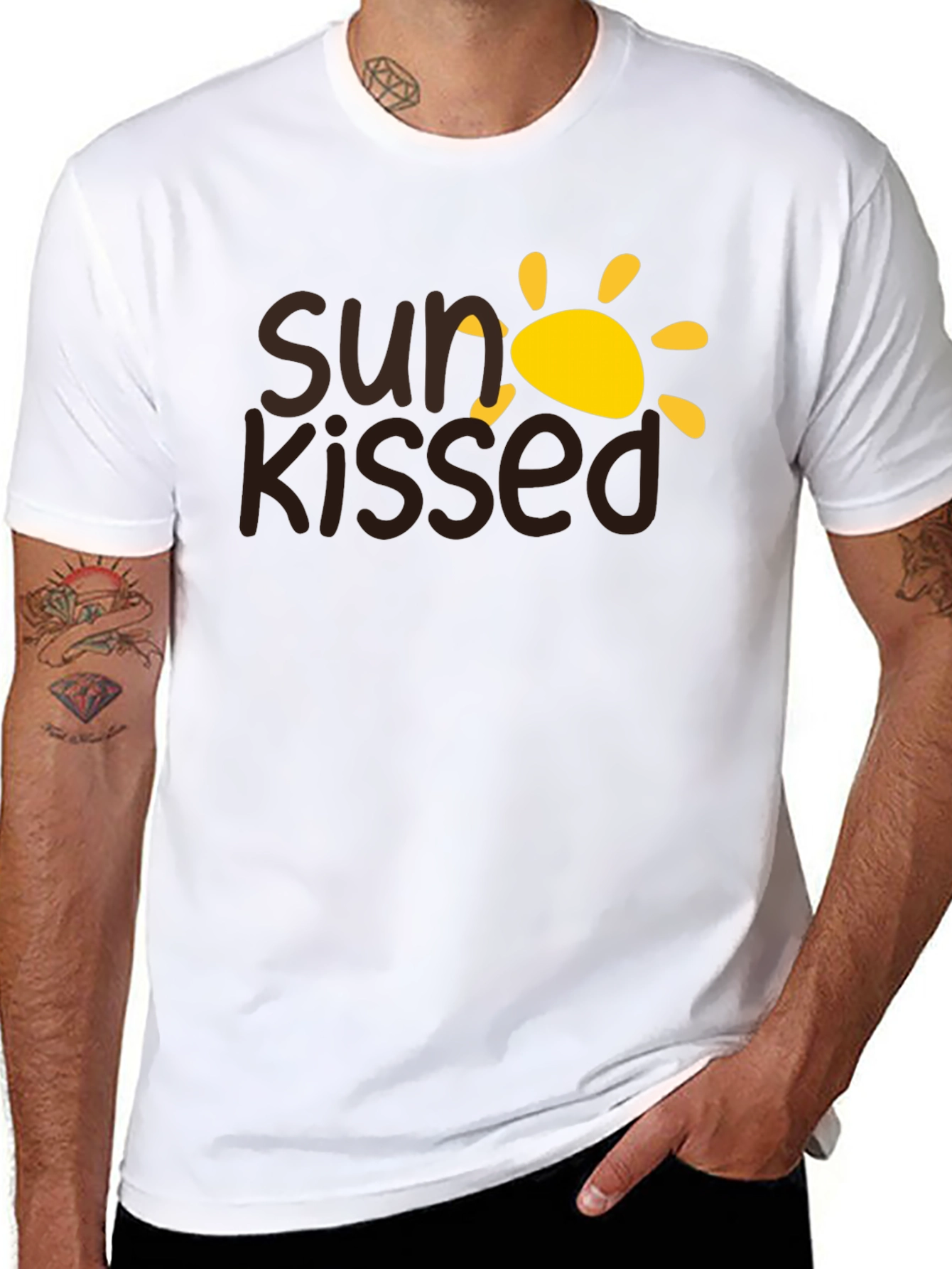 Sun Kissed Graphic T-Shirt - Trendy Casual Wear