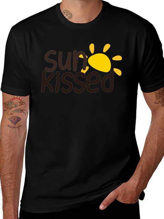 Sun Kissed Graphic T-Shirt - Trendy Casual Wear
