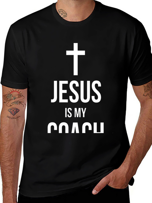 Jesus Is My Coach Christian T-Shirt