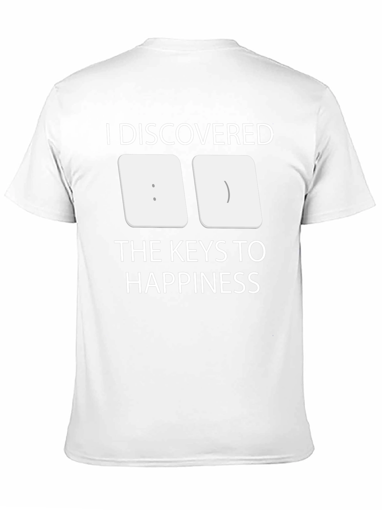 Keys to Happiness T-Shirt - Programmer Humor Tee