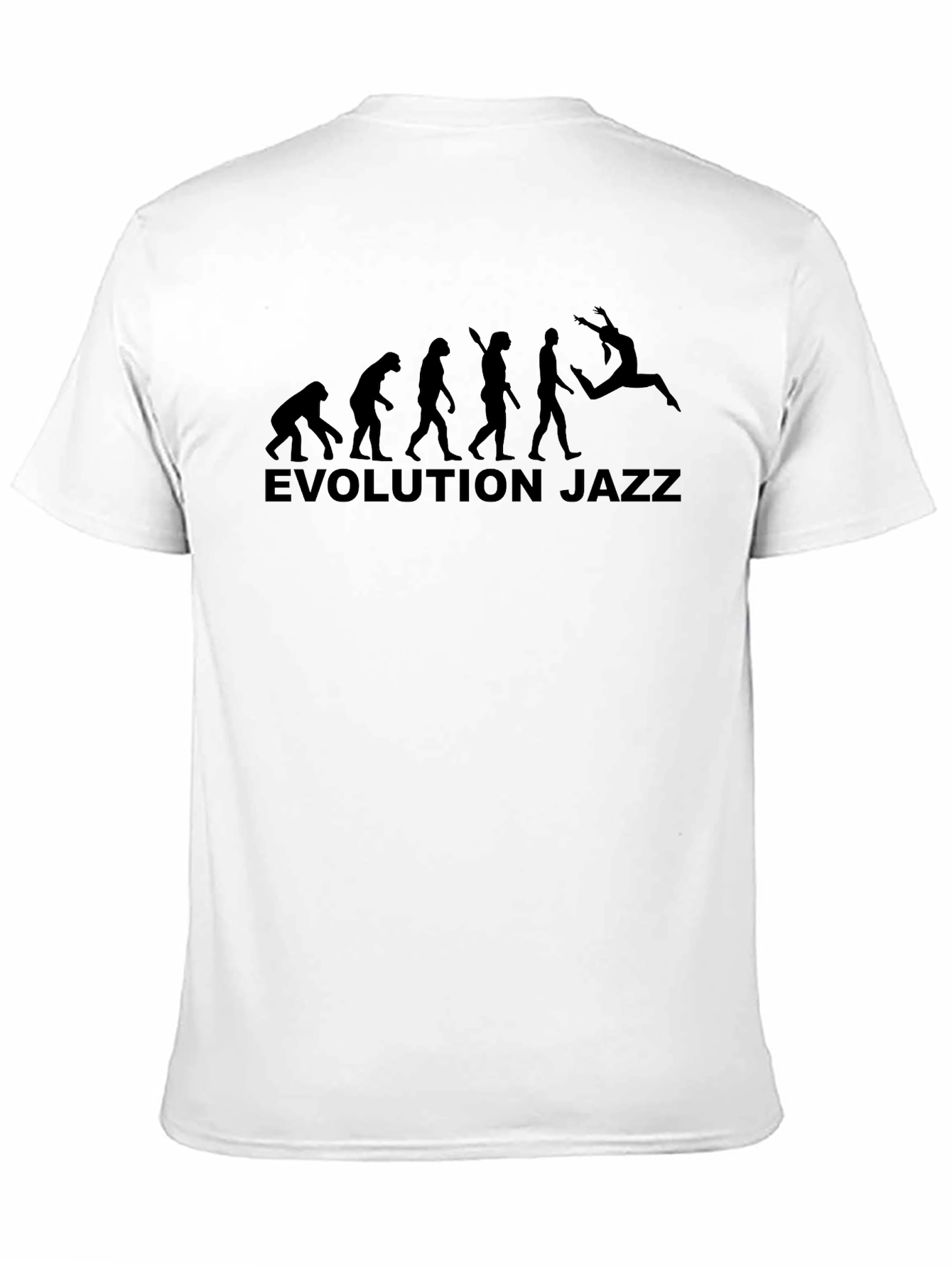 Evolution of Jazz T-Shirt - Black Cotton Tee