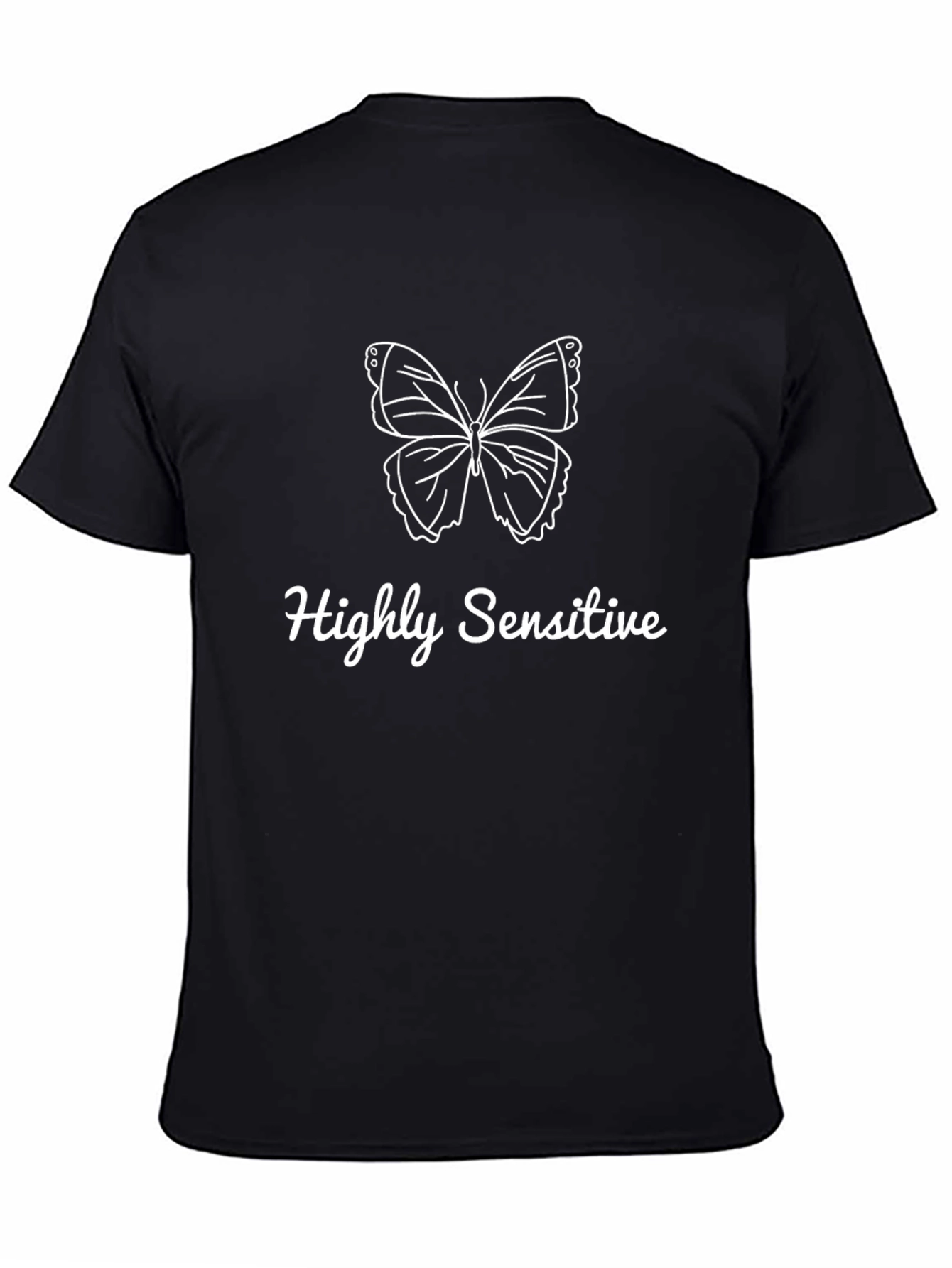 Highly Sensitive Butterfly Graphic Tee