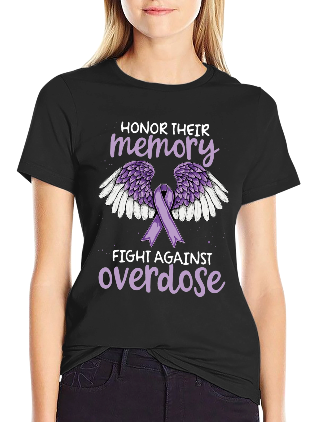 Honor Their Memory Overdose Awareness T-Shirt