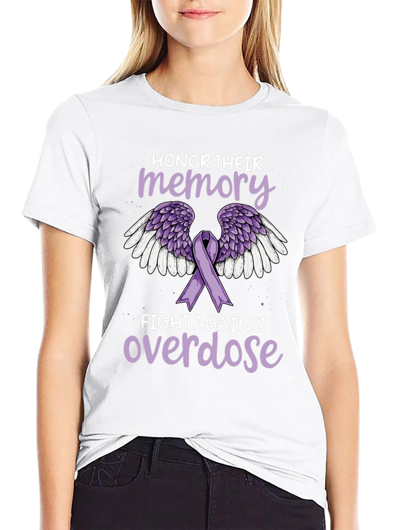Honor Their Memory Overdose Awareness T-Shirt