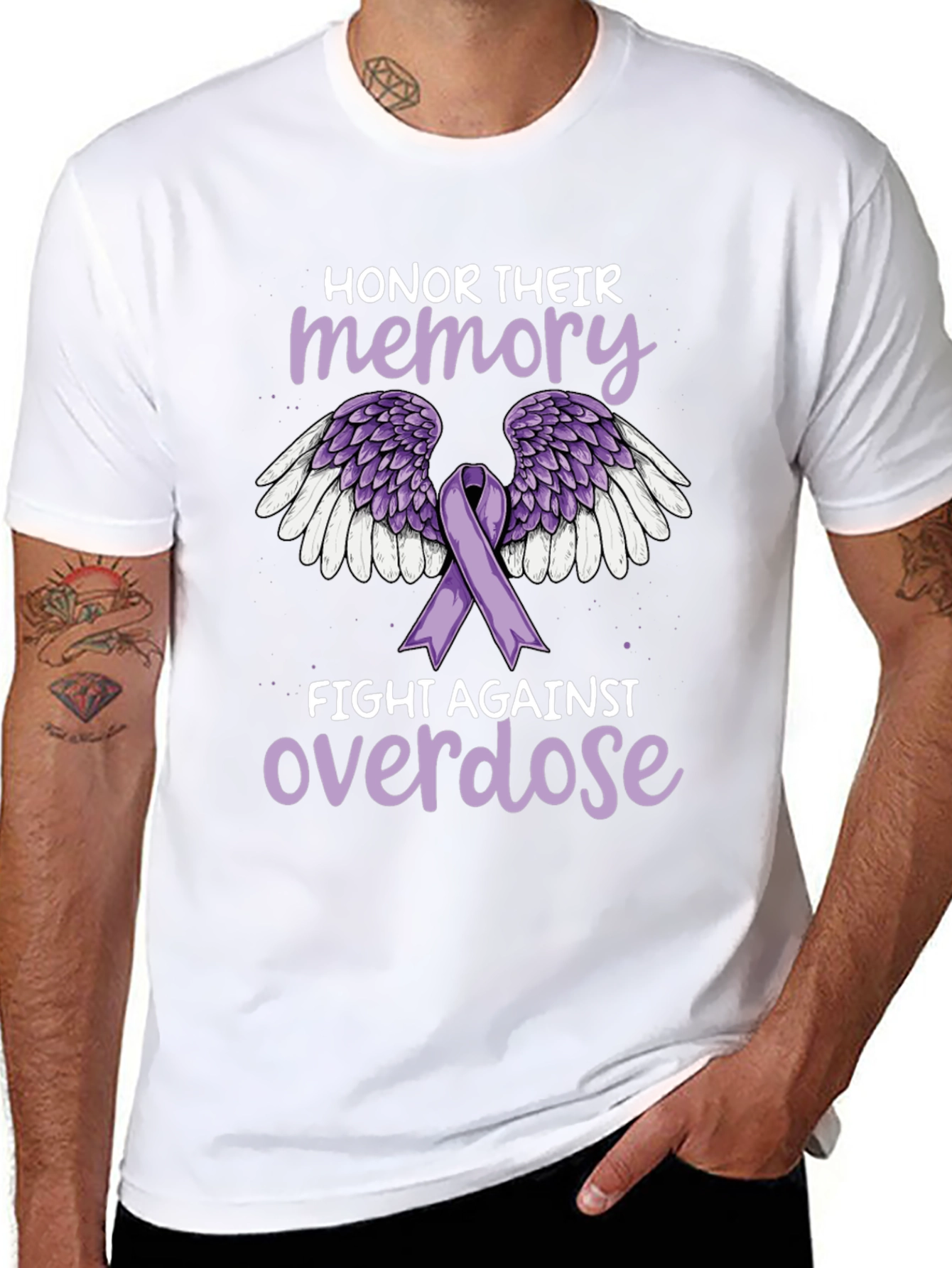Honor Their Memory Overdose Awareness T-Shirt