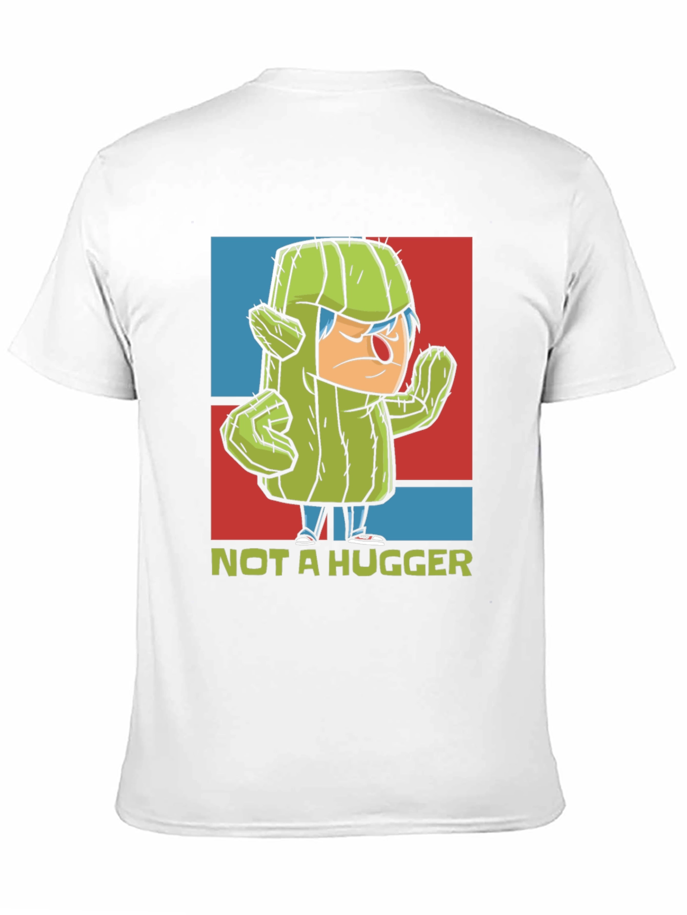 Not a Hugger T-Shirt - Cactus Graphic Tee