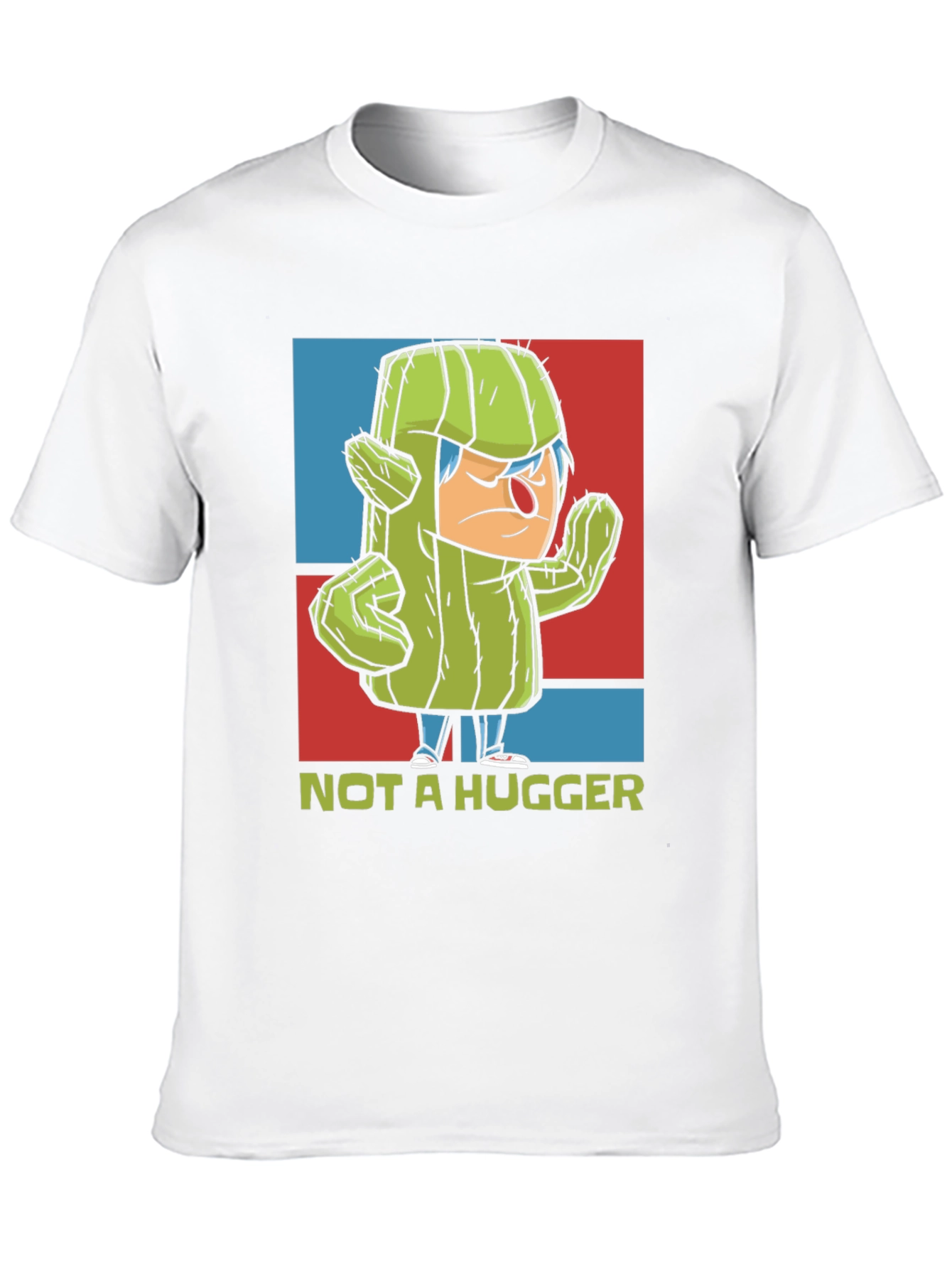 Not a Hugger T-Shirt - Cactus Graphic Tee