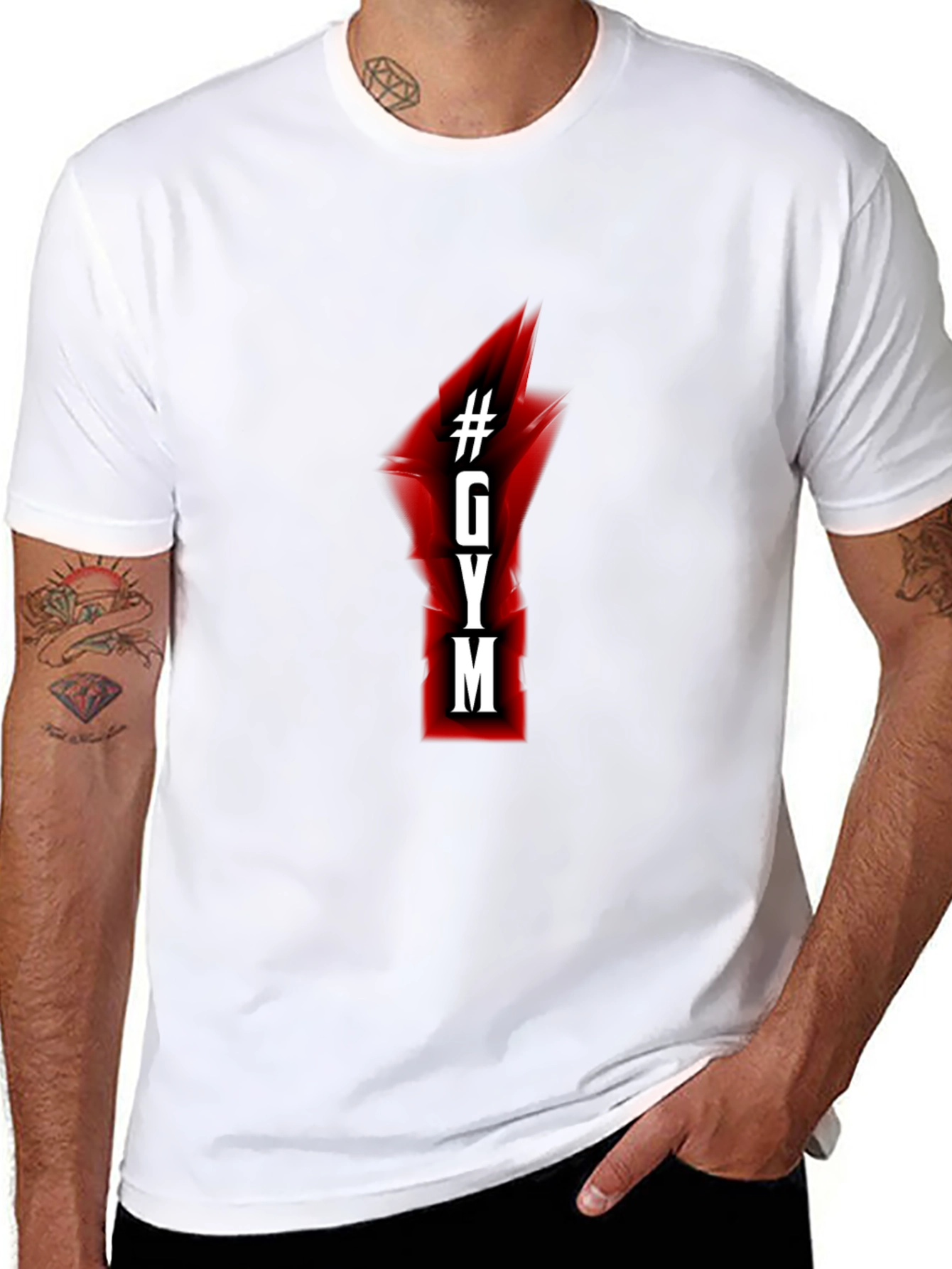 Gym Motivation Tee - Workout Fitness Shirt