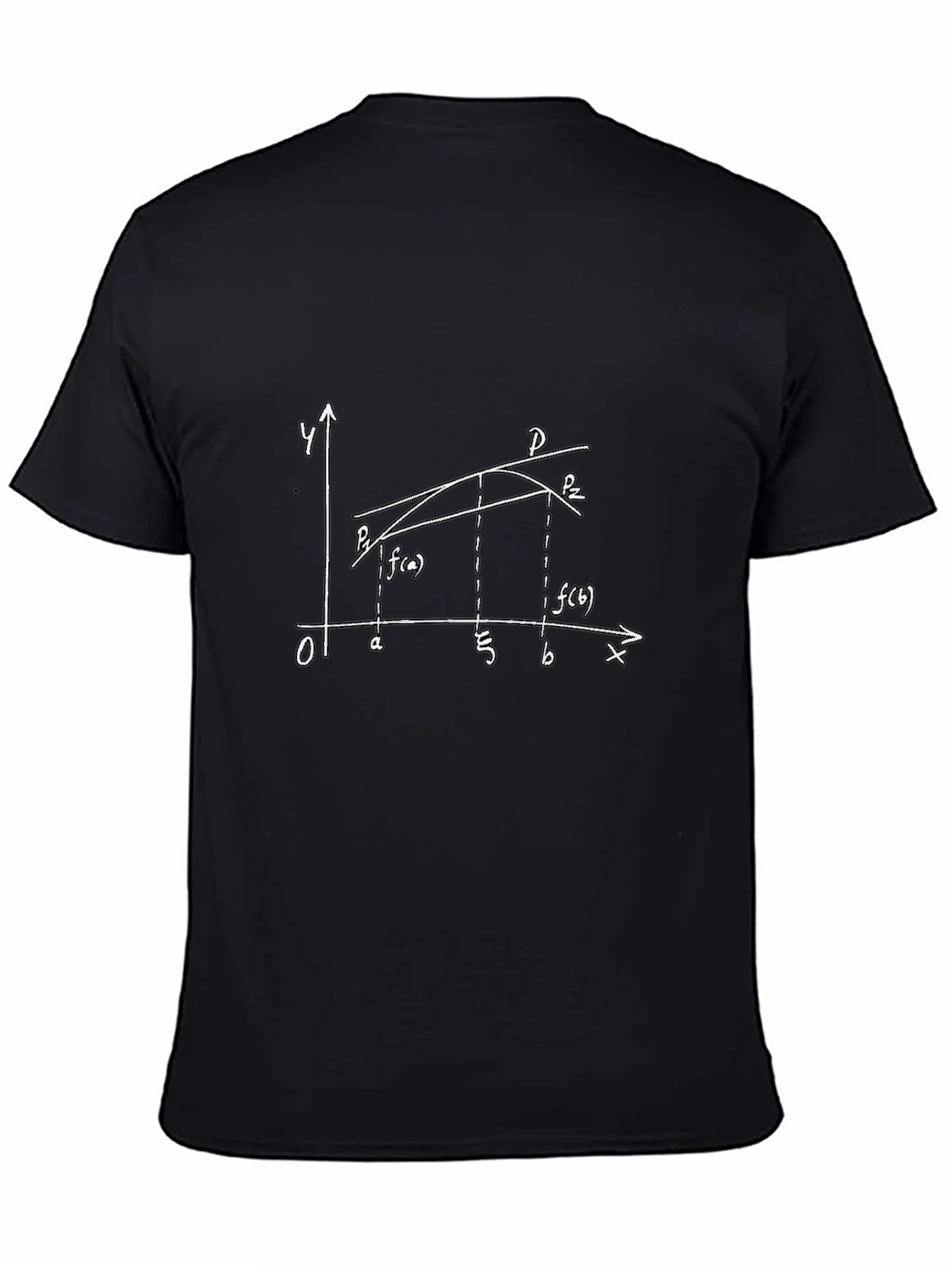 Math Graph Tee - Soft Cotton Calculus Design