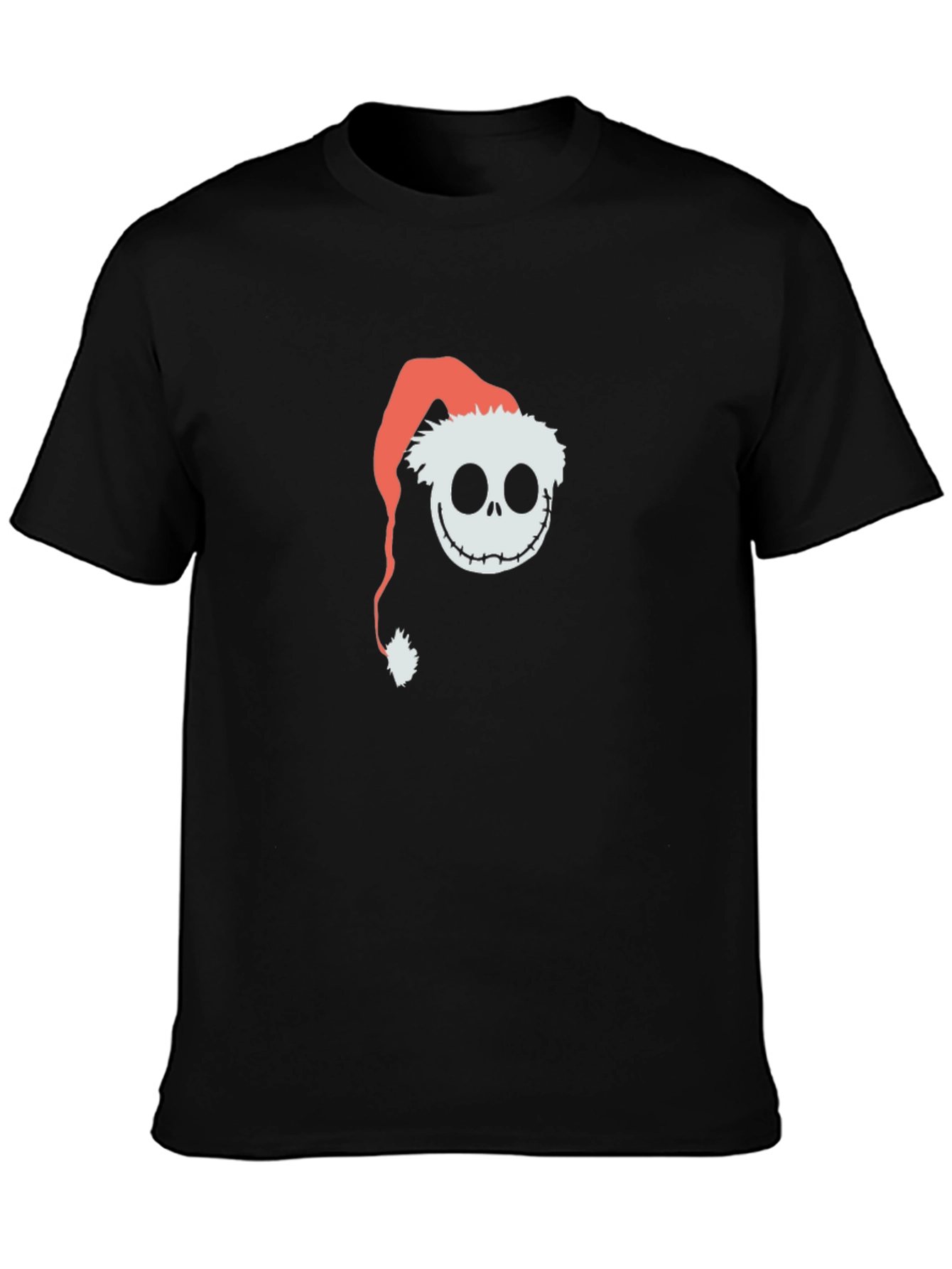 Jack Skellington Santa Hat T-Shirt