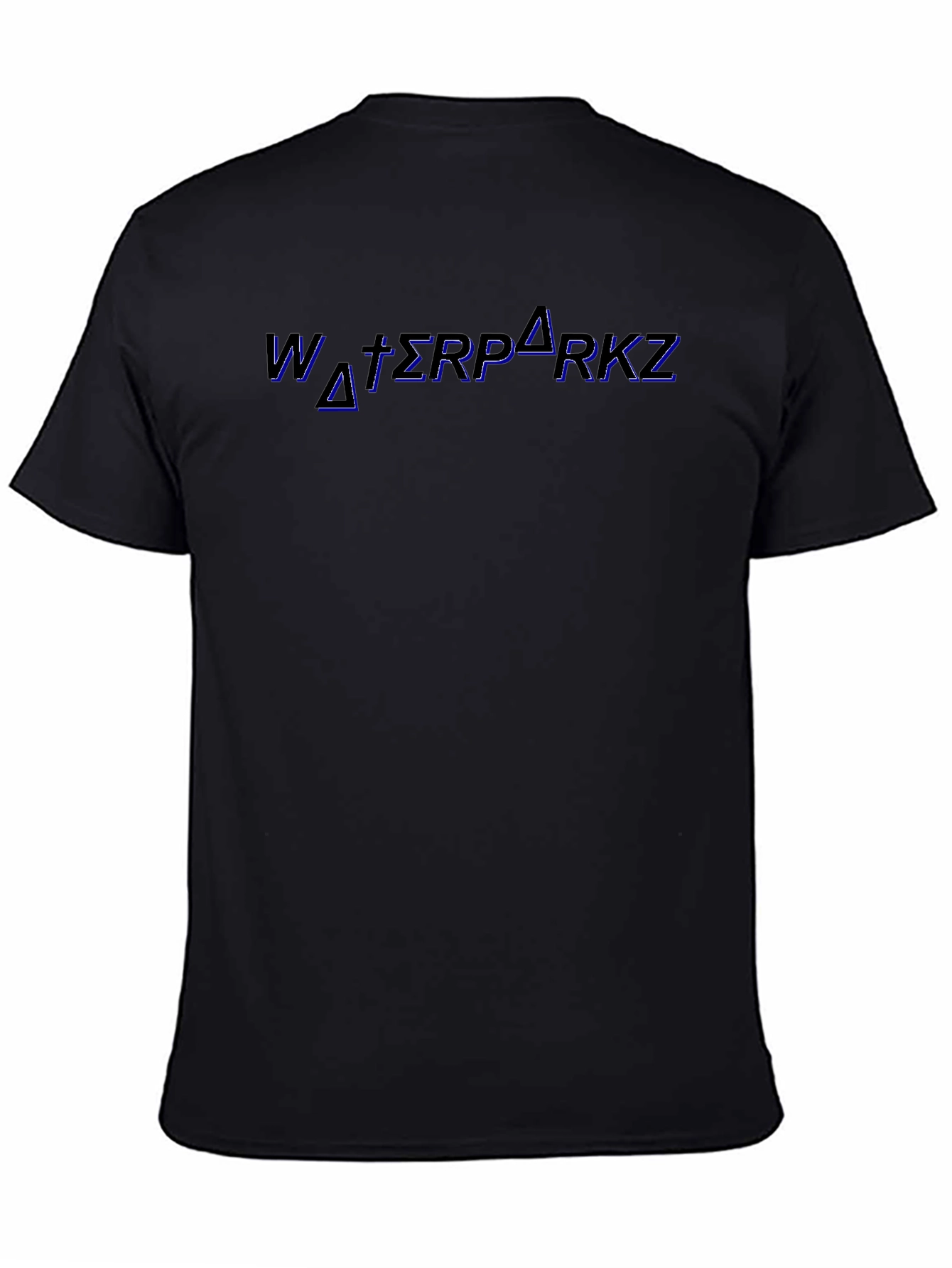 Waterparks Black T-Shirt - Graphic Print