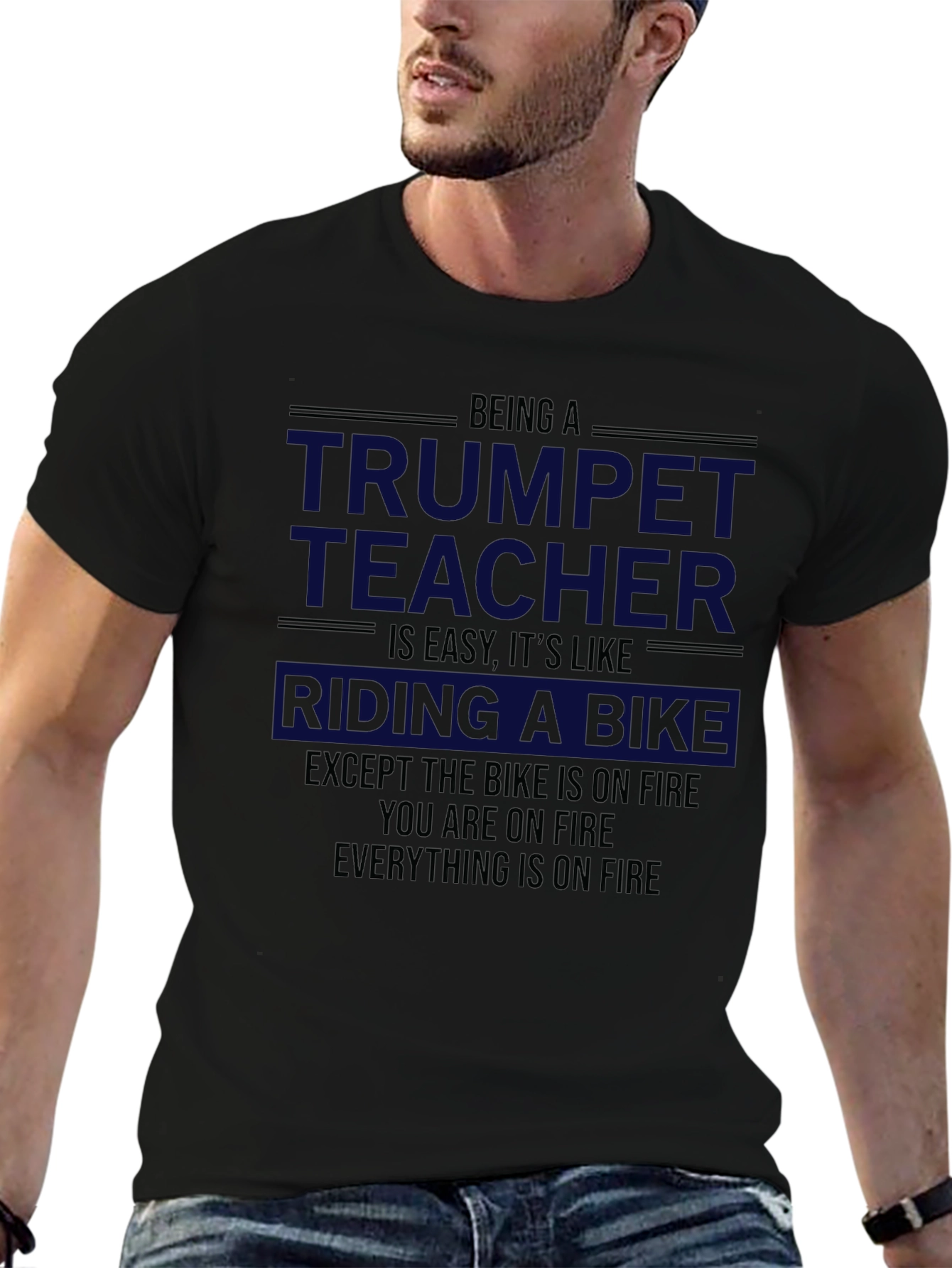 Trumpet Teacher Funny T-Shirt
