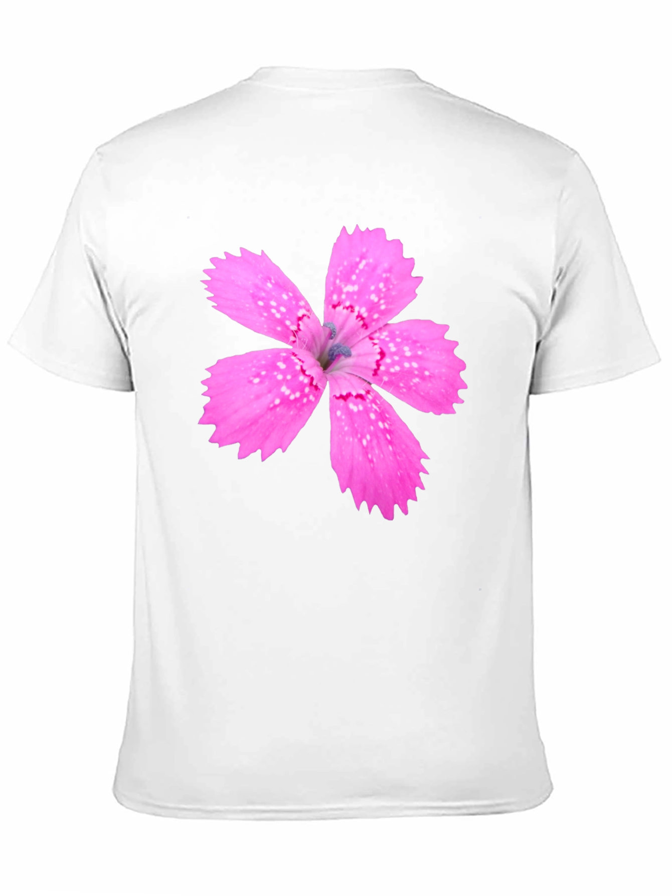 Floral Print Black T-Shirt for Men