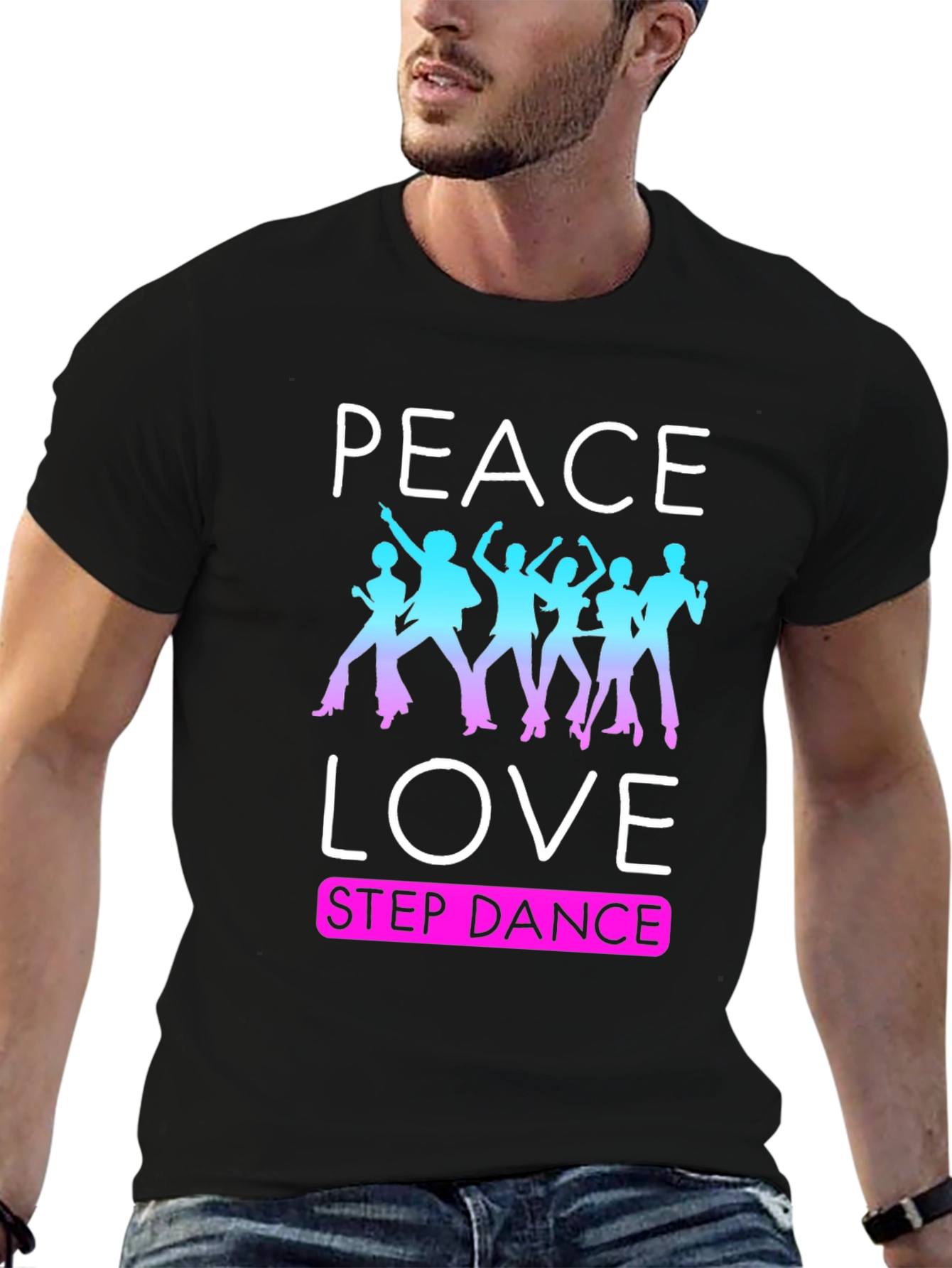 Peace Love Step Dance T-Shirt