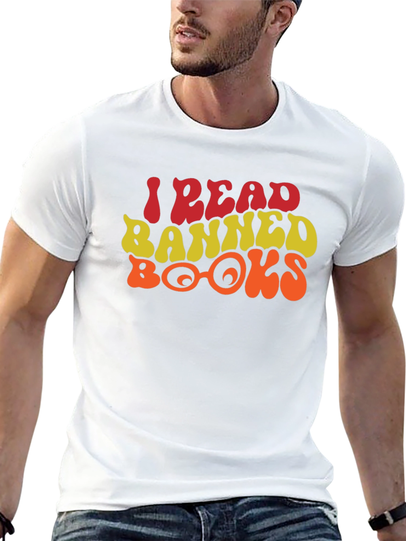 I Read Banned Books Retro Graphic Tee