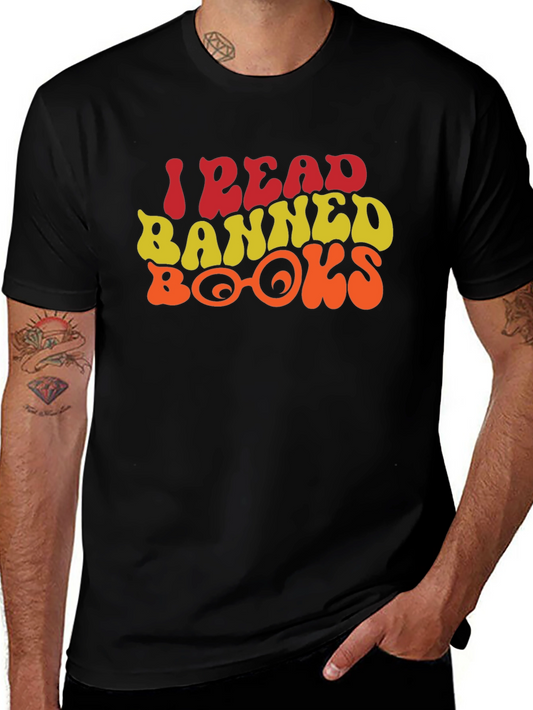 I Read Banned Books Retro Graphic Tee
