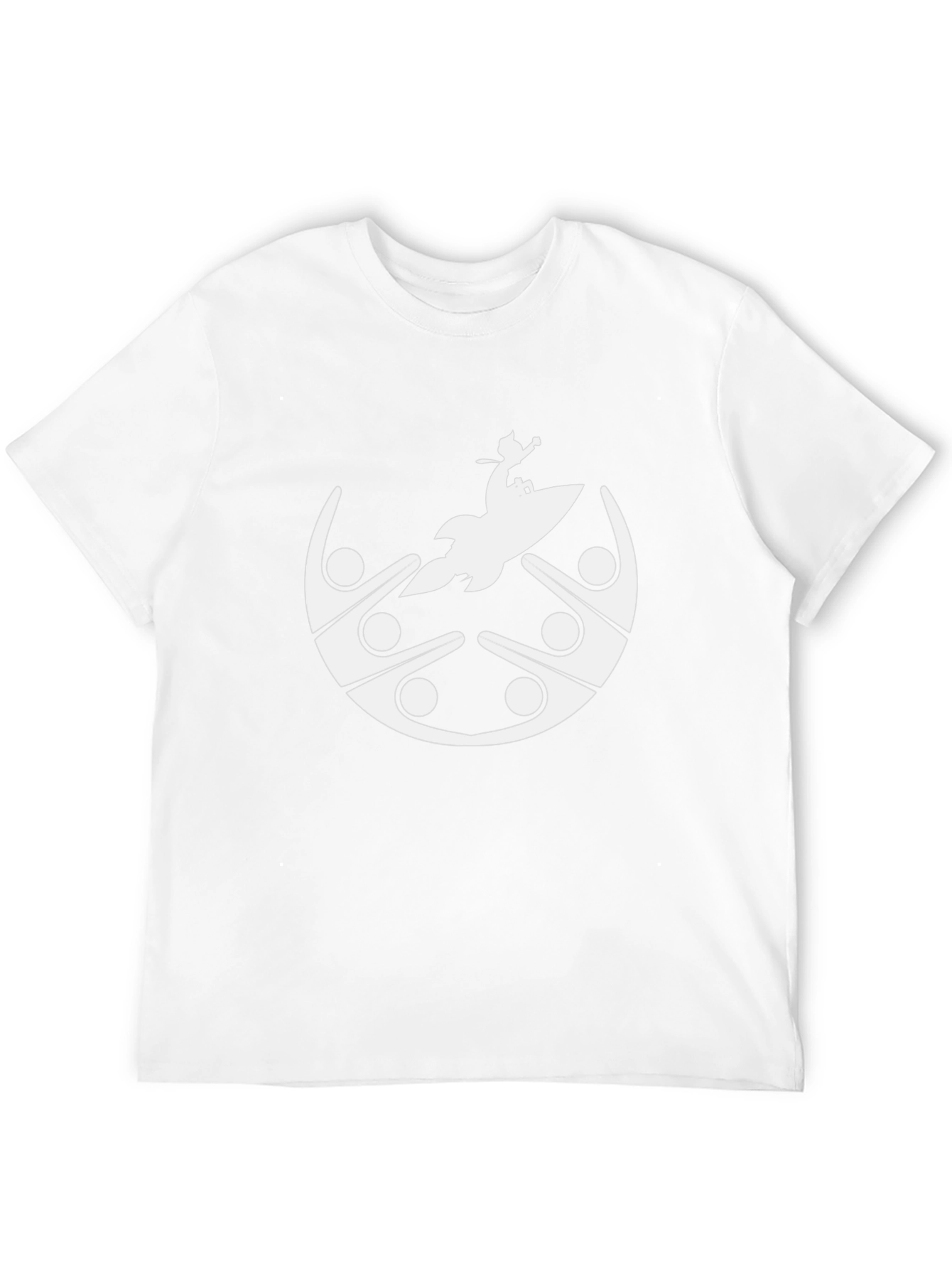 Graphic Tee: Community Rocket Black T-Shirt