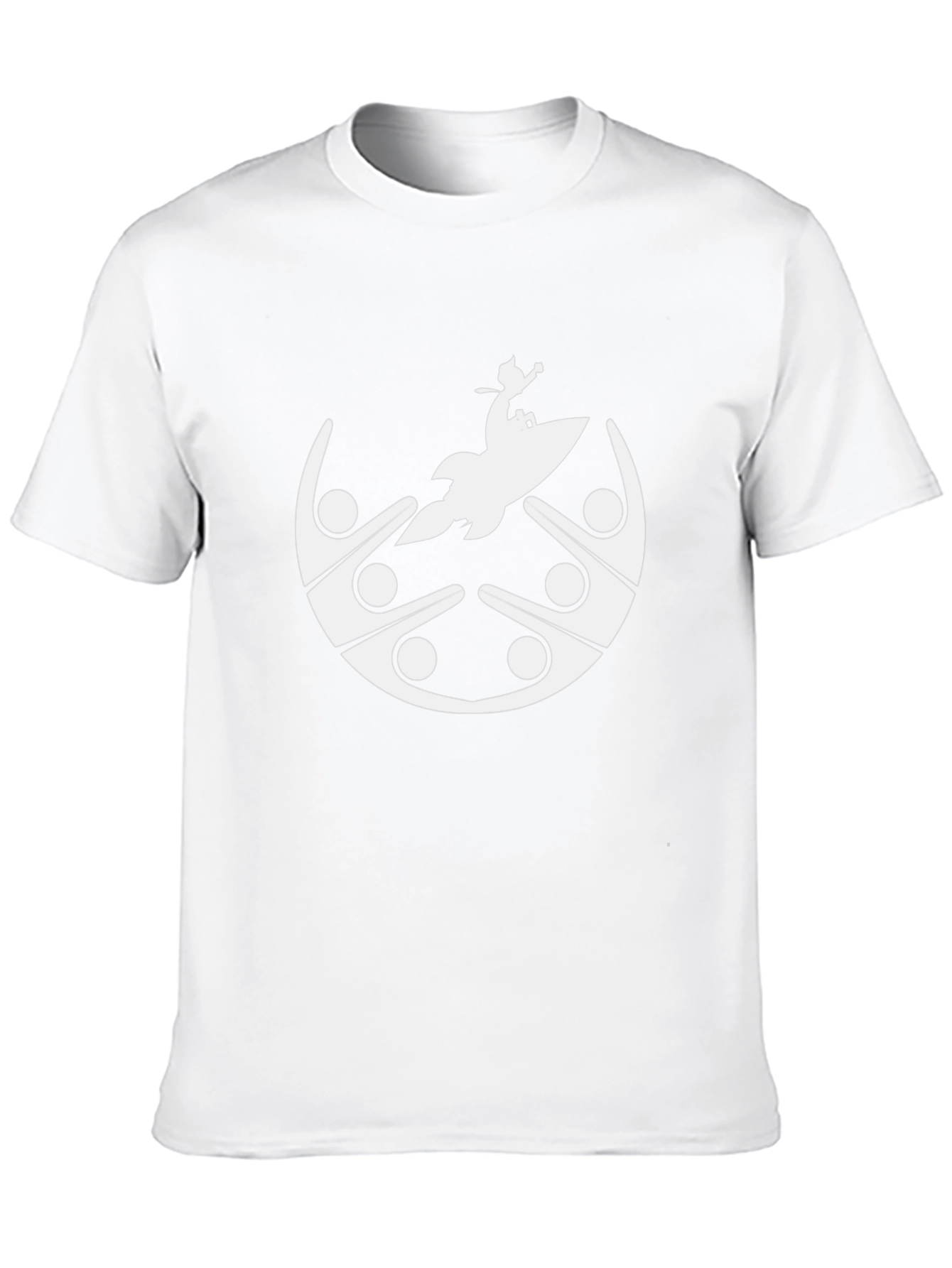 Graphic Tee: Community Rocket Black T-Shirt