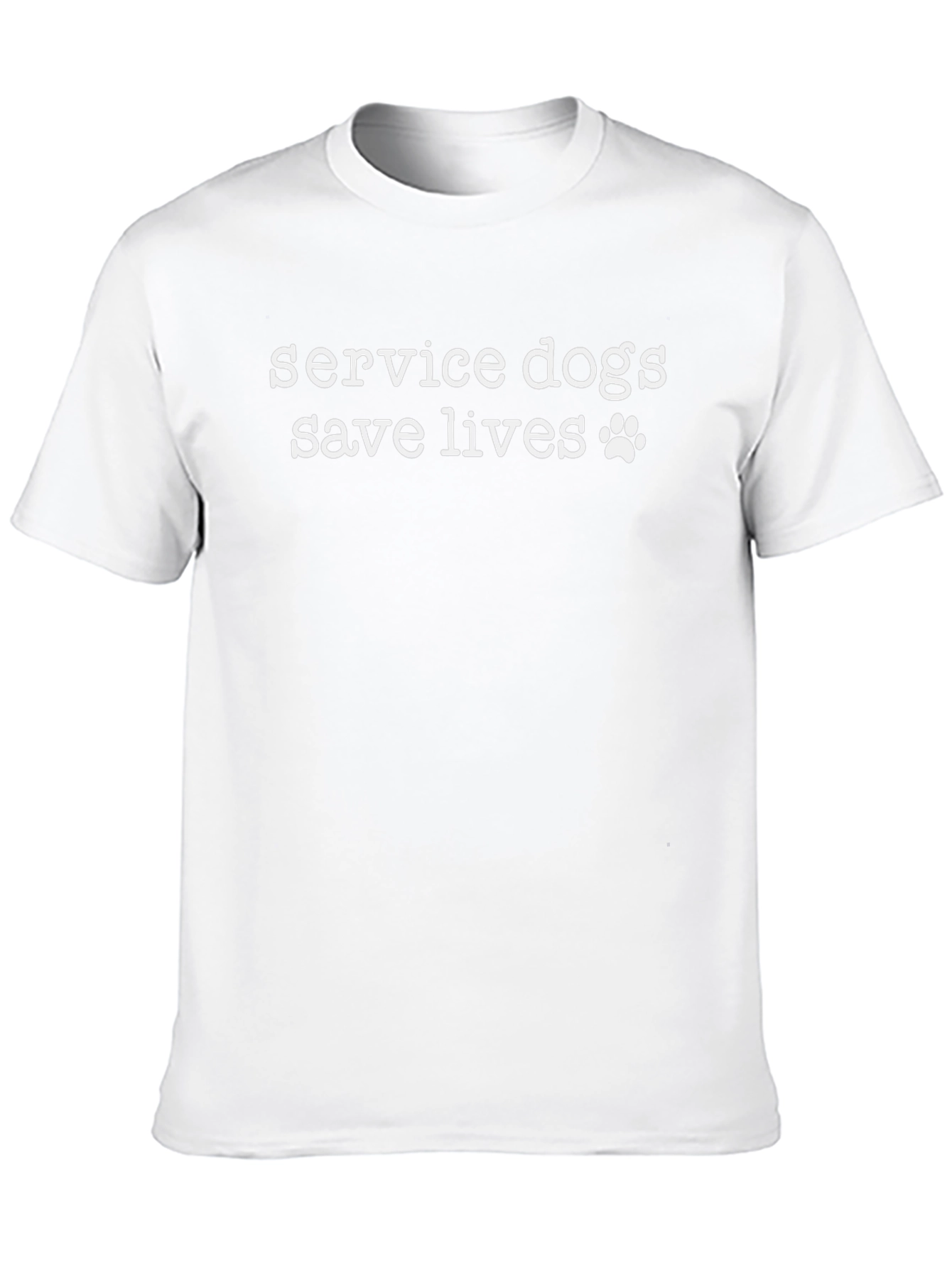 Service Dogs Save Lives T-Shirt