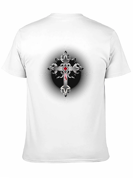 Cross Graphic Black T-Shirt