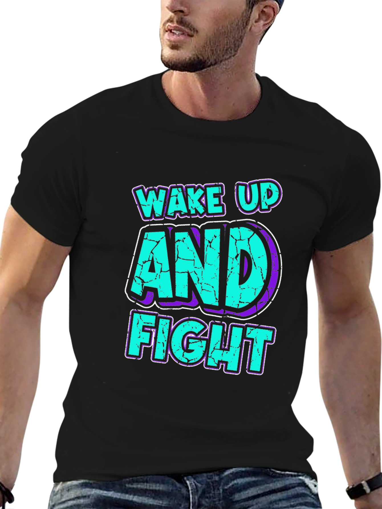 Wake Up and Fight Graphic Tee