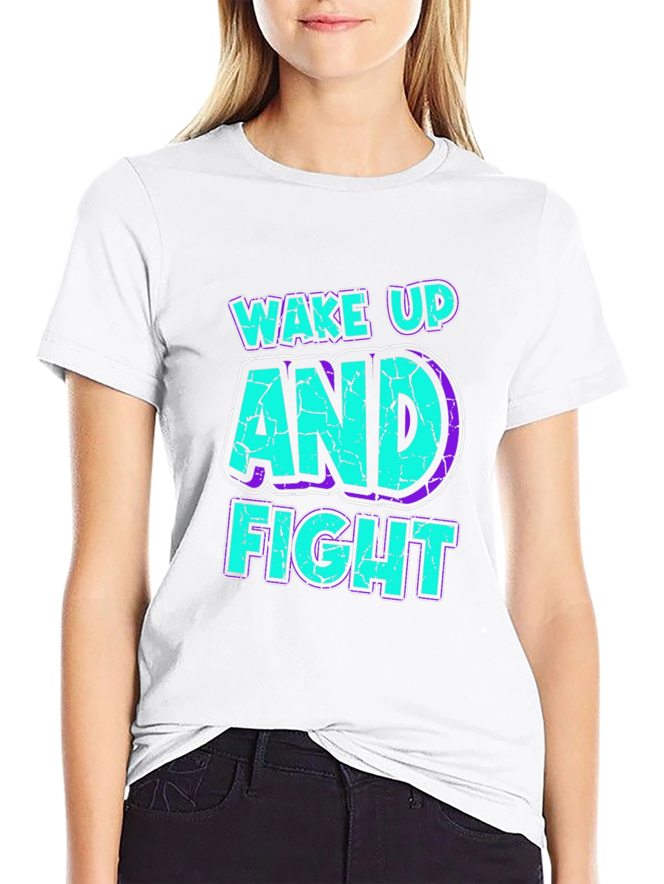 Wake Up and Fight Graphic Tee