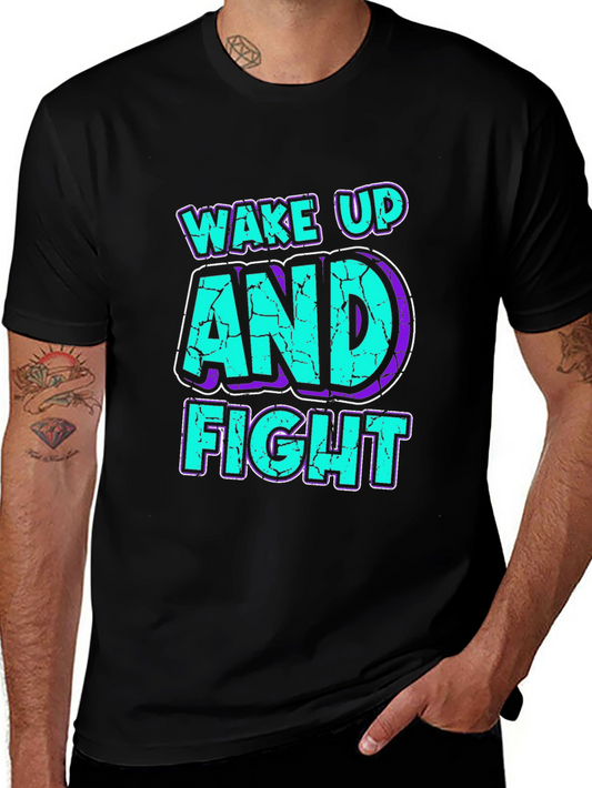 Wake Up and Fight Graphic Tee