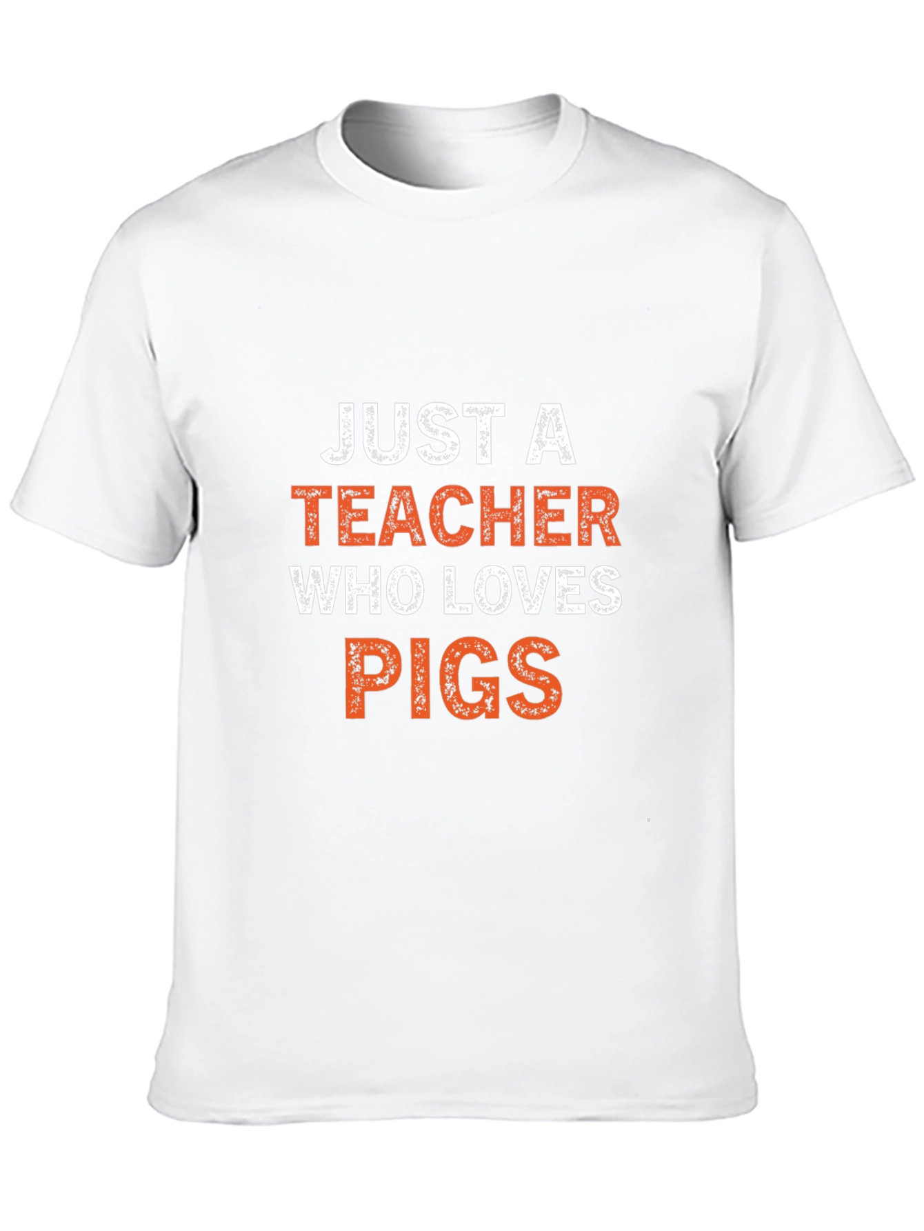 Teacher Loves Pigs Graphic Tee