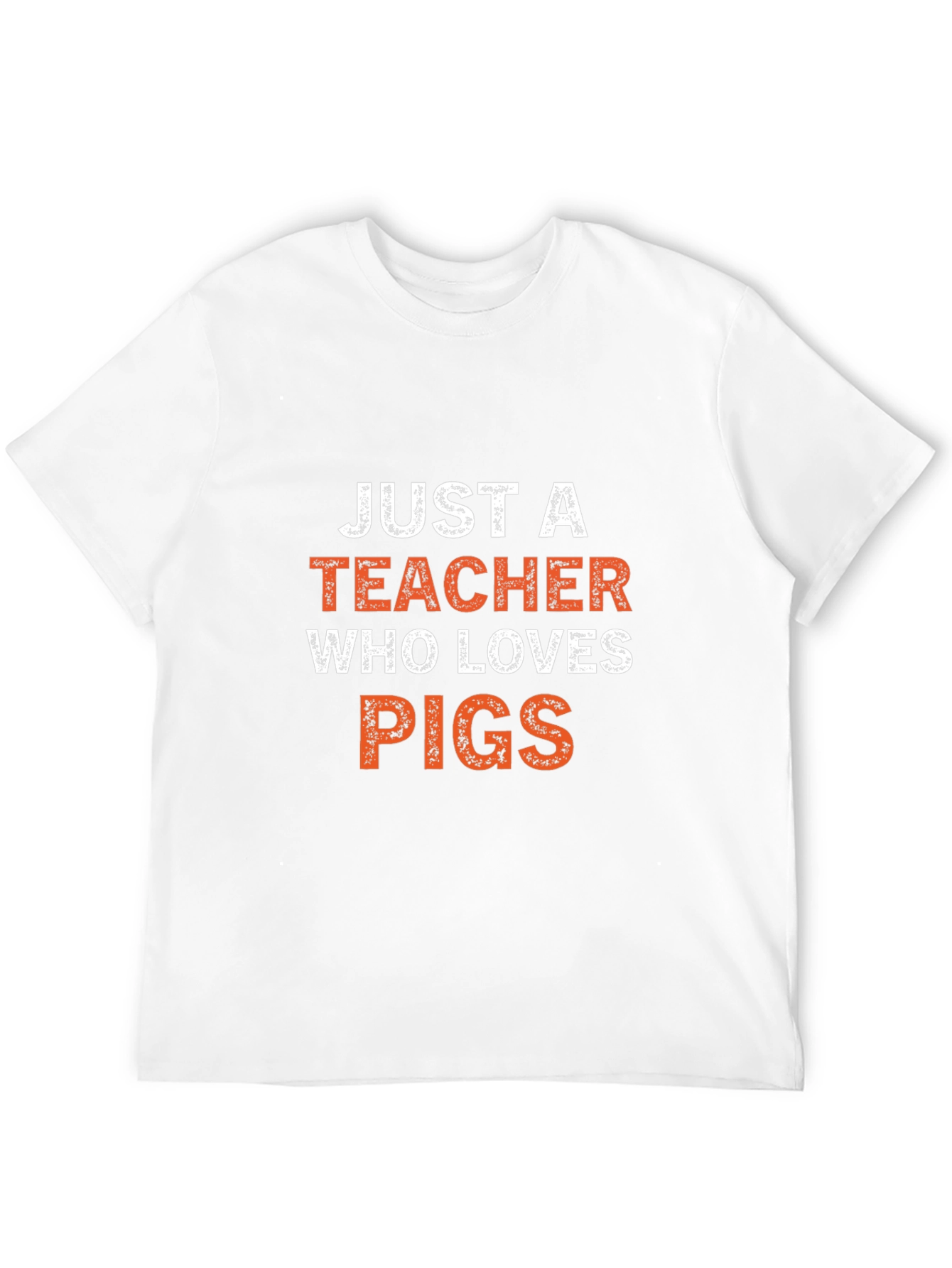 Teacher Loves Pigs Graphic Tee