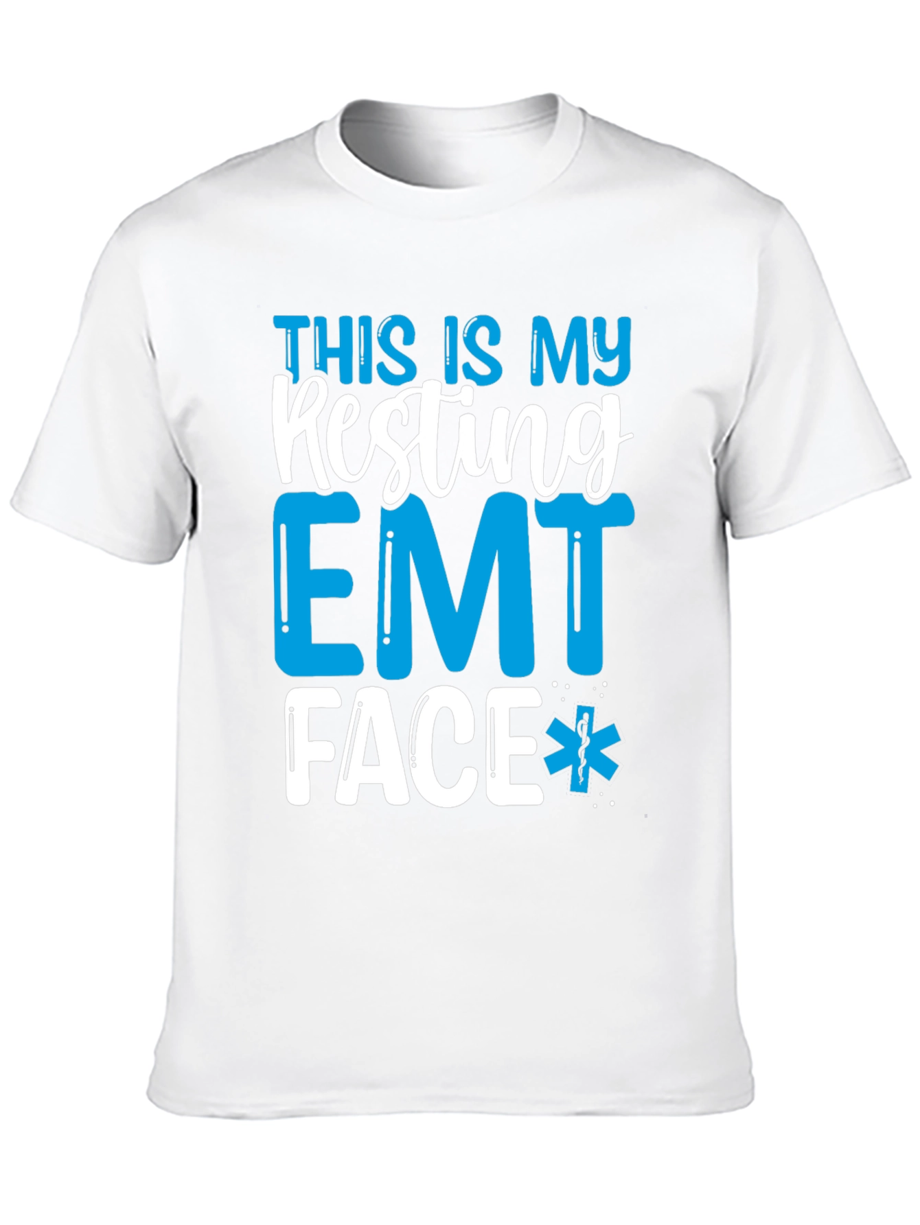 EMT Resting Face Graphic Tee