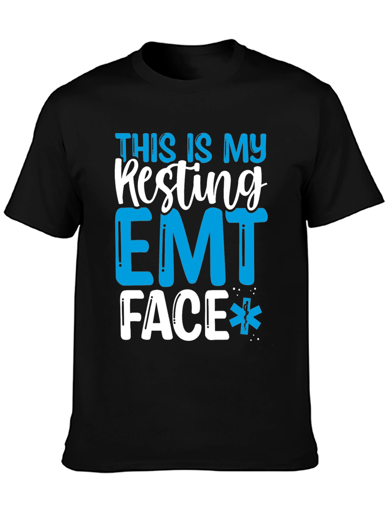 EMT Resting Face Graphic Tee