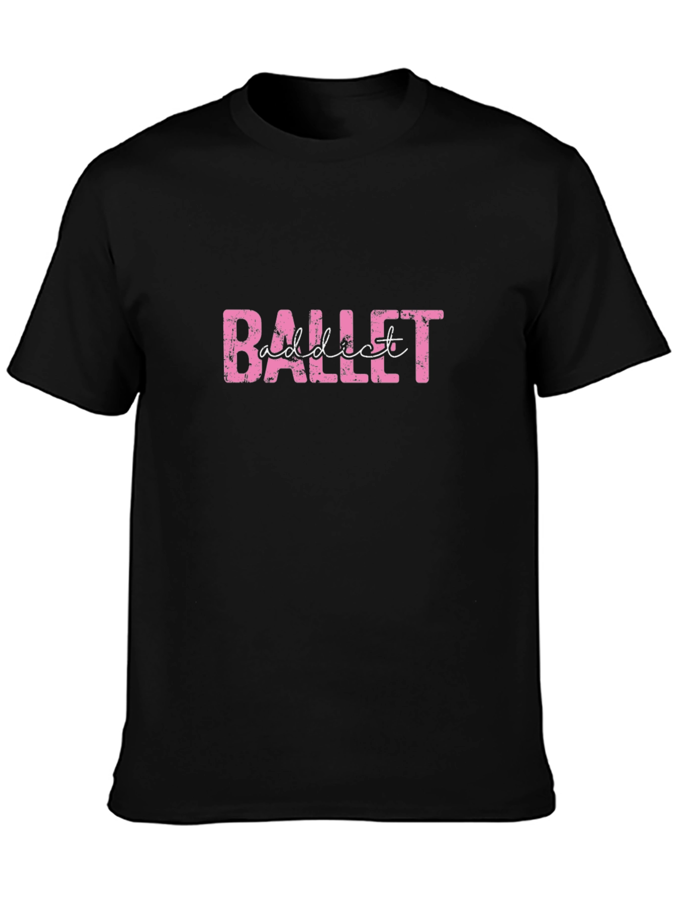 Ballet Addict Graphic Tee - Dance Lover Shirt