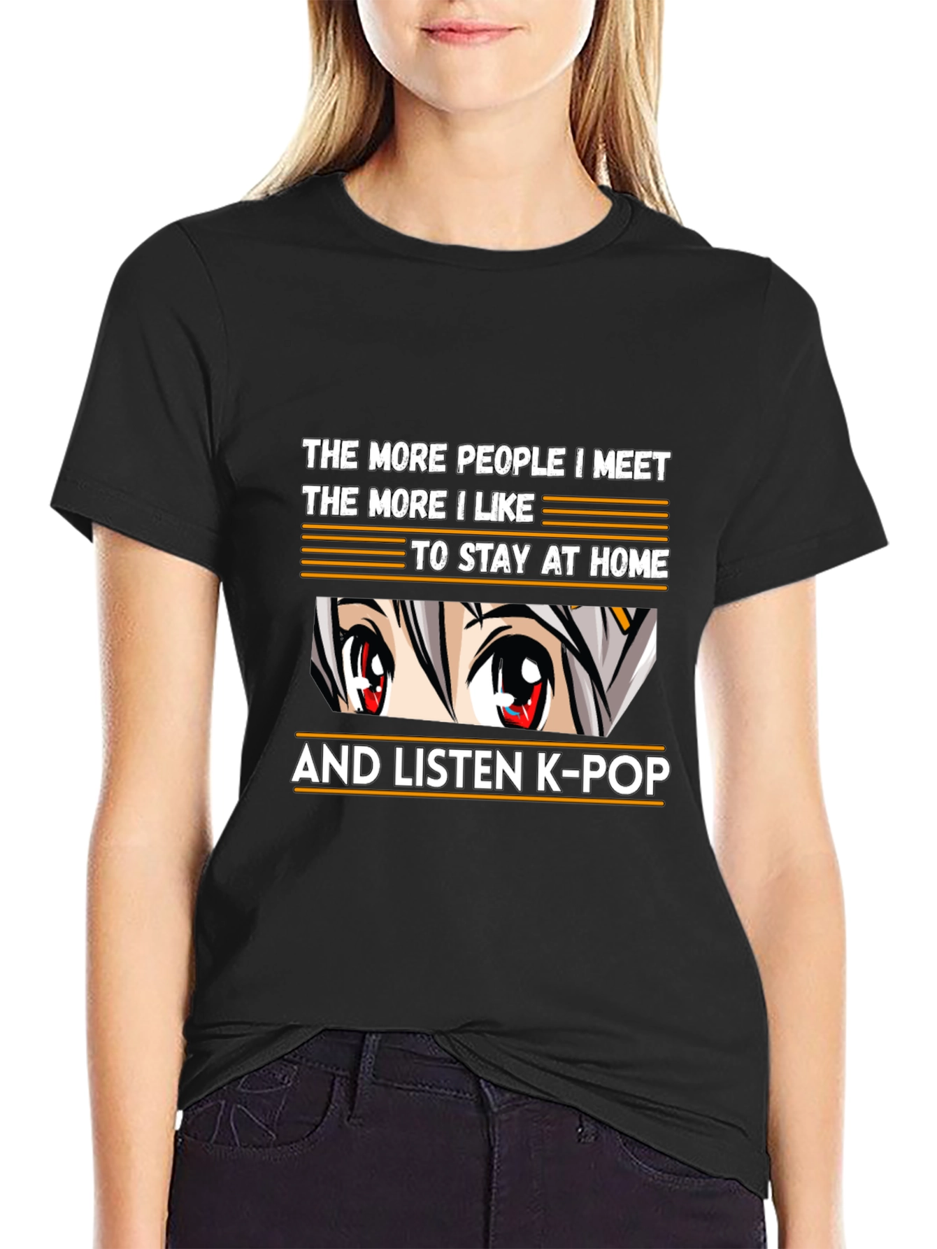 Anime K-Pop Fan T-Shirt: Homebody Apparel