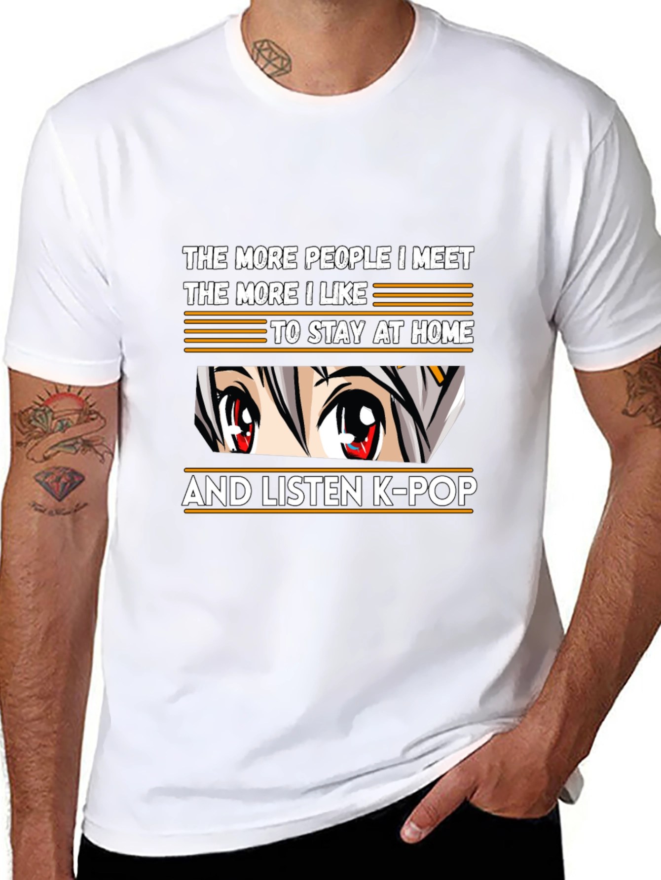 Anime K-Pop Fan T-Shirt: Homebody Apparel