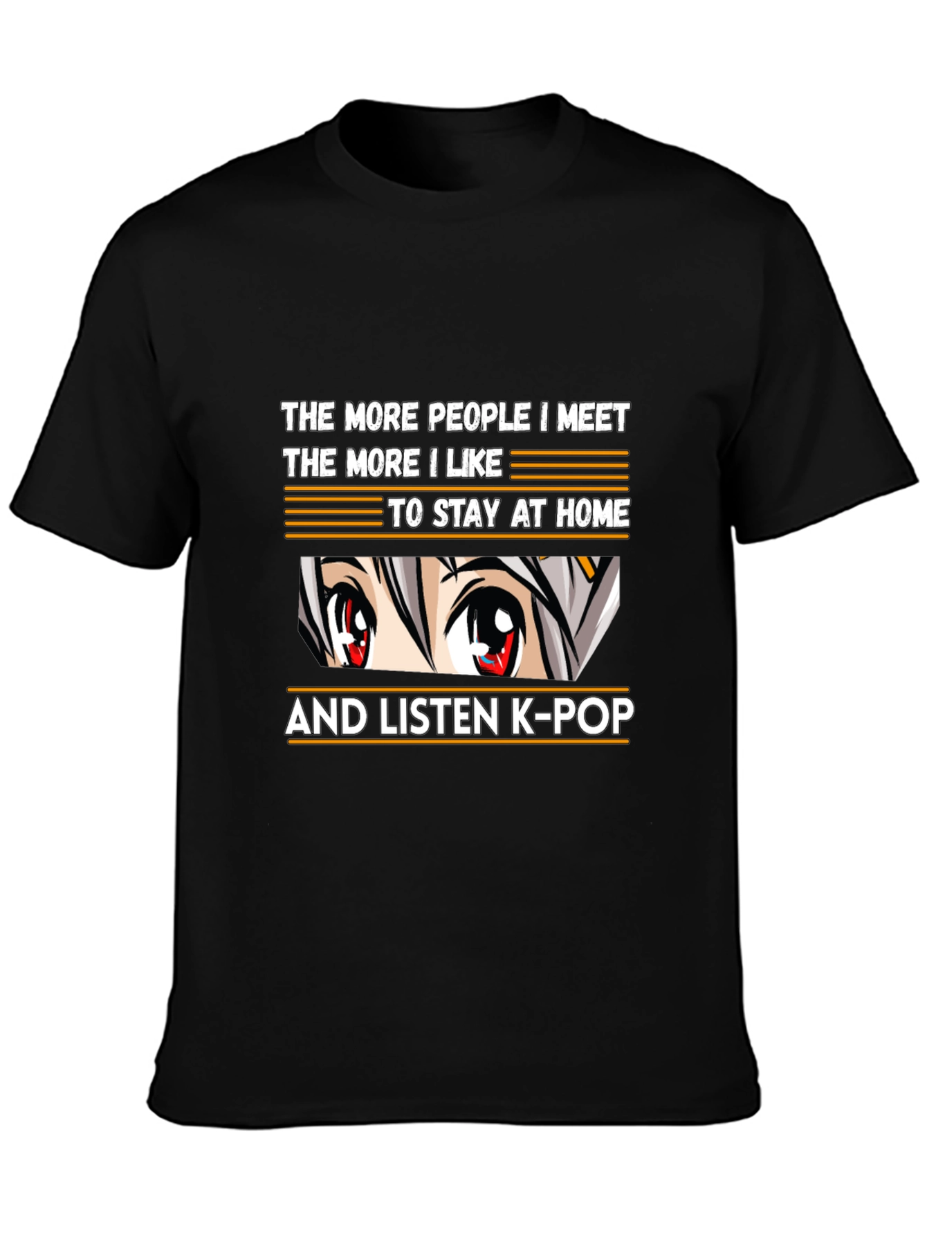 Anime K-Pop Fan T-Shirt: Homebody Apparel
