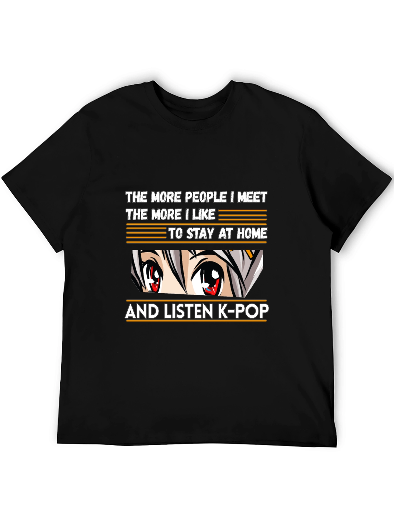 Anime K-Pop Fan T-Shirt: Homebody Apparel