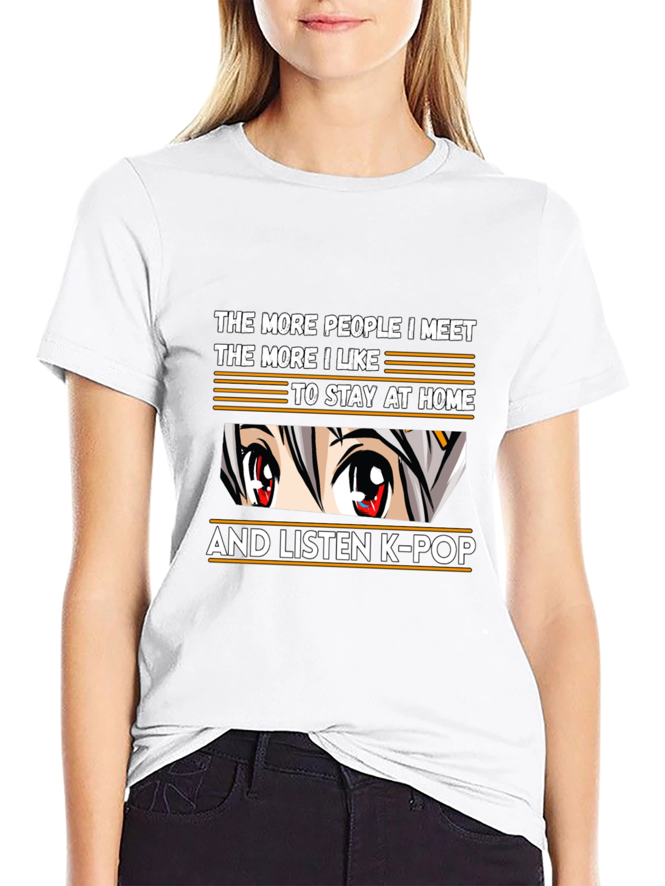 Anime K-Pop Fan T-Shirt: Homebody Apparel