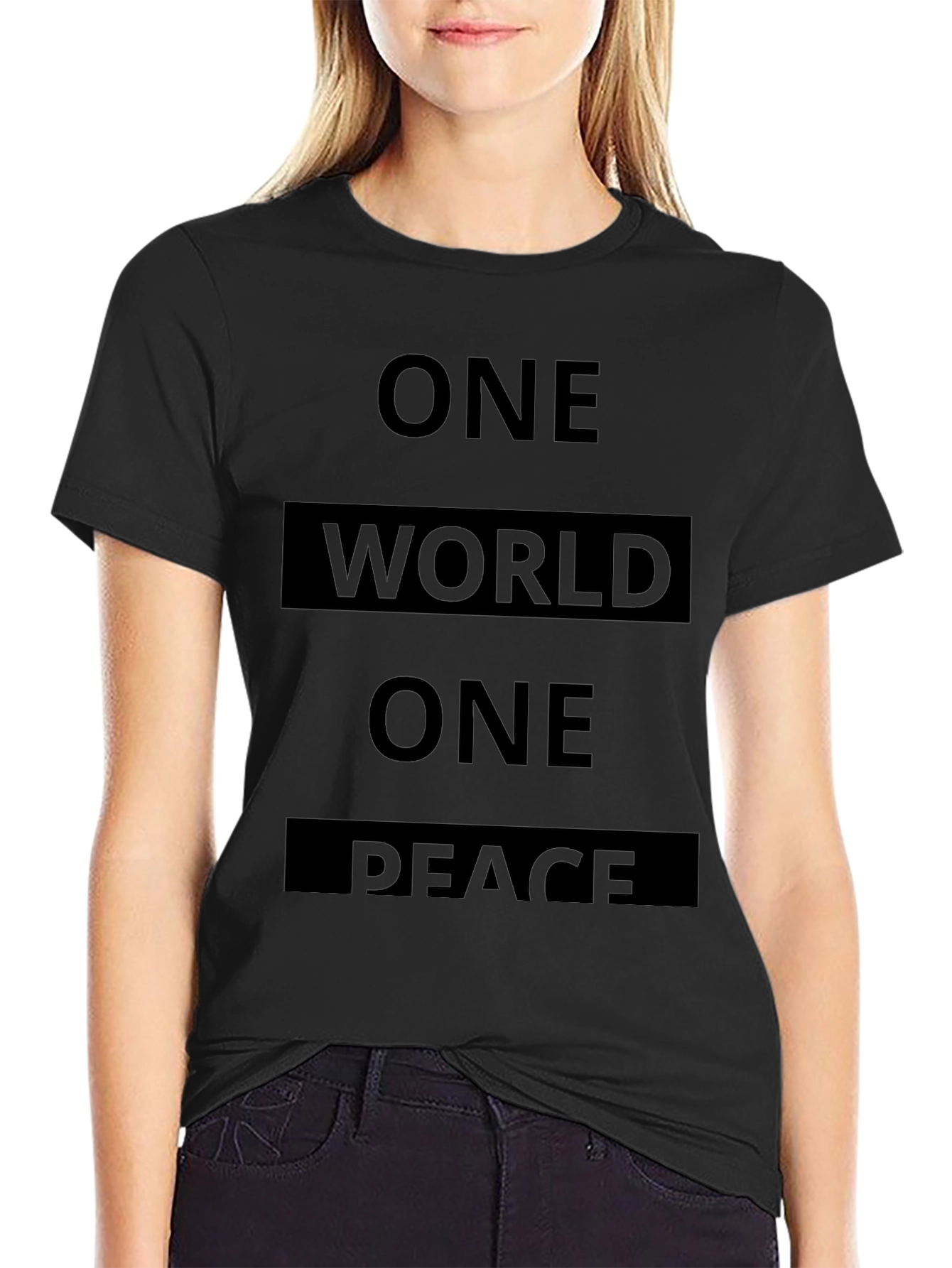 One World One Peace Graphic Tee