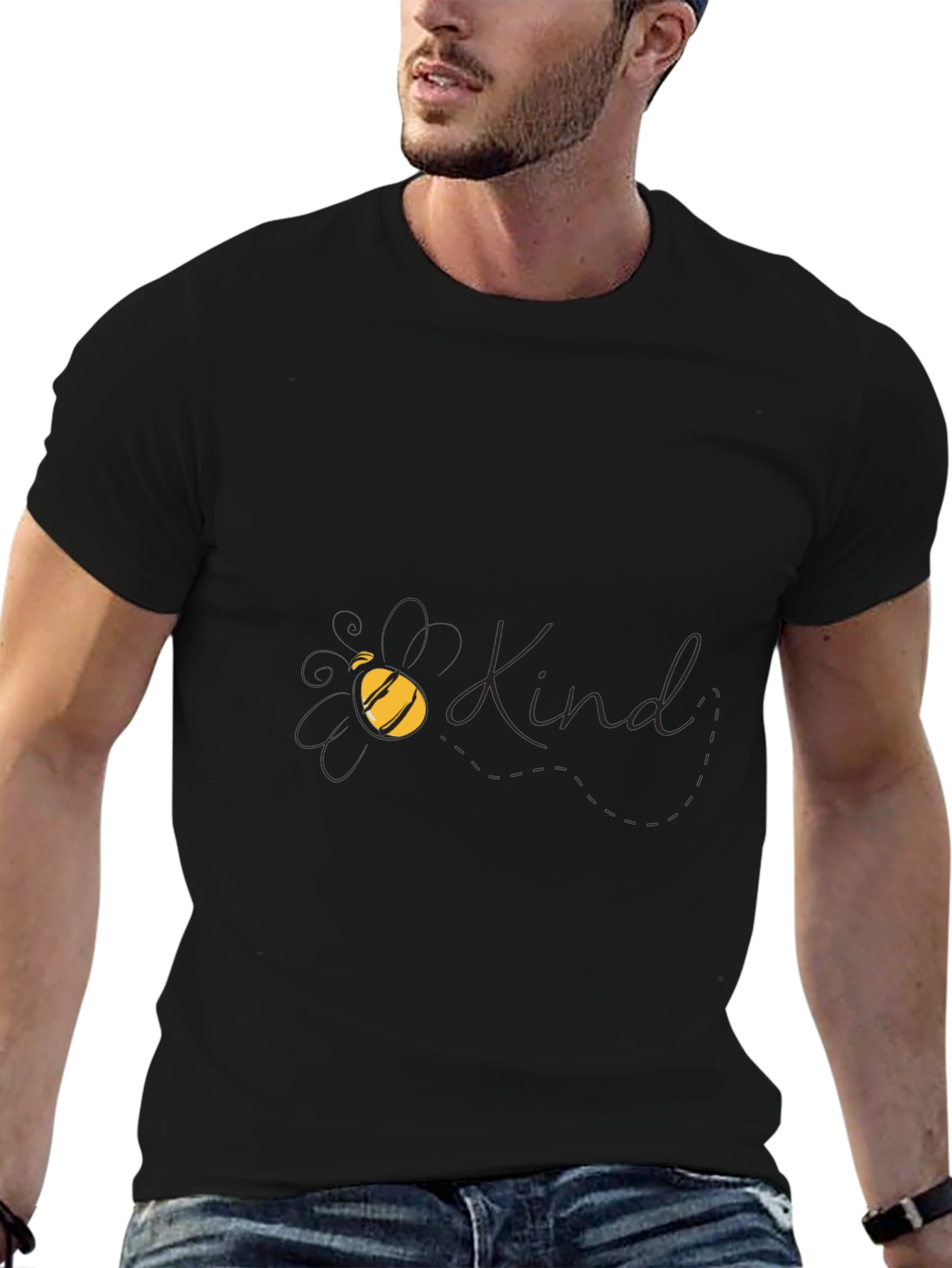 Bee Kind Black Graphic Tee