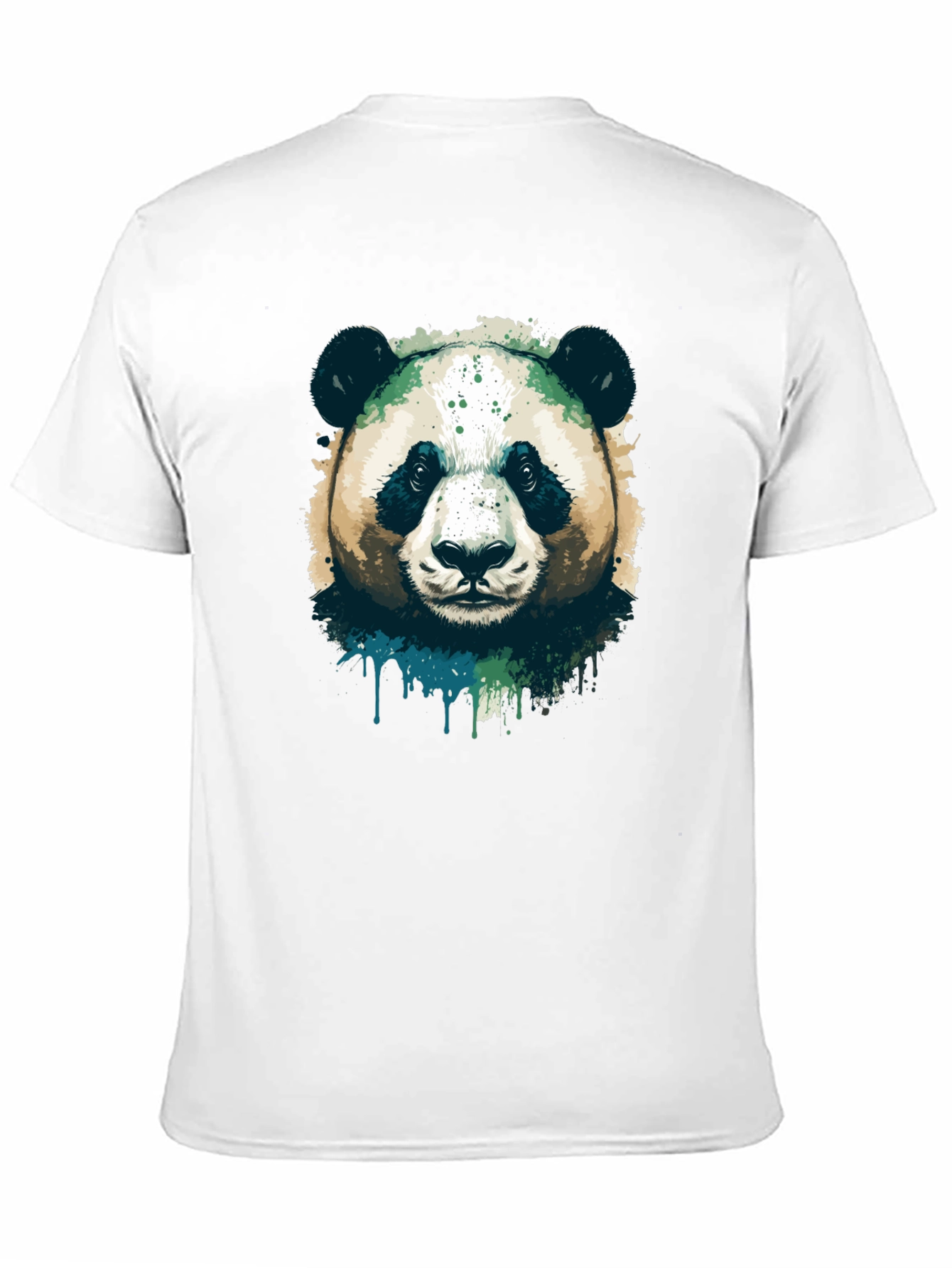 Panda Graphic Black T-Shirt