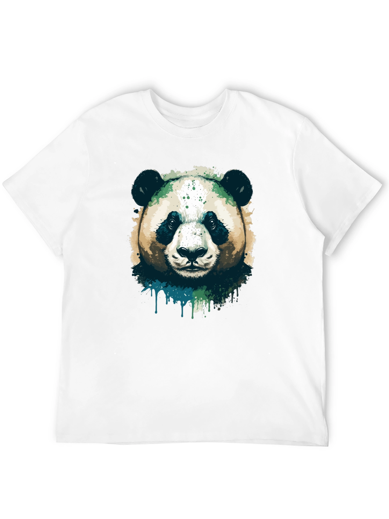 Panda Graphic Black T-Shirt