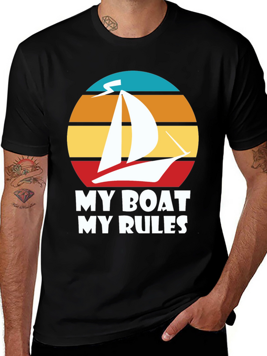 My Boat My Rules Graphic T-Shirt